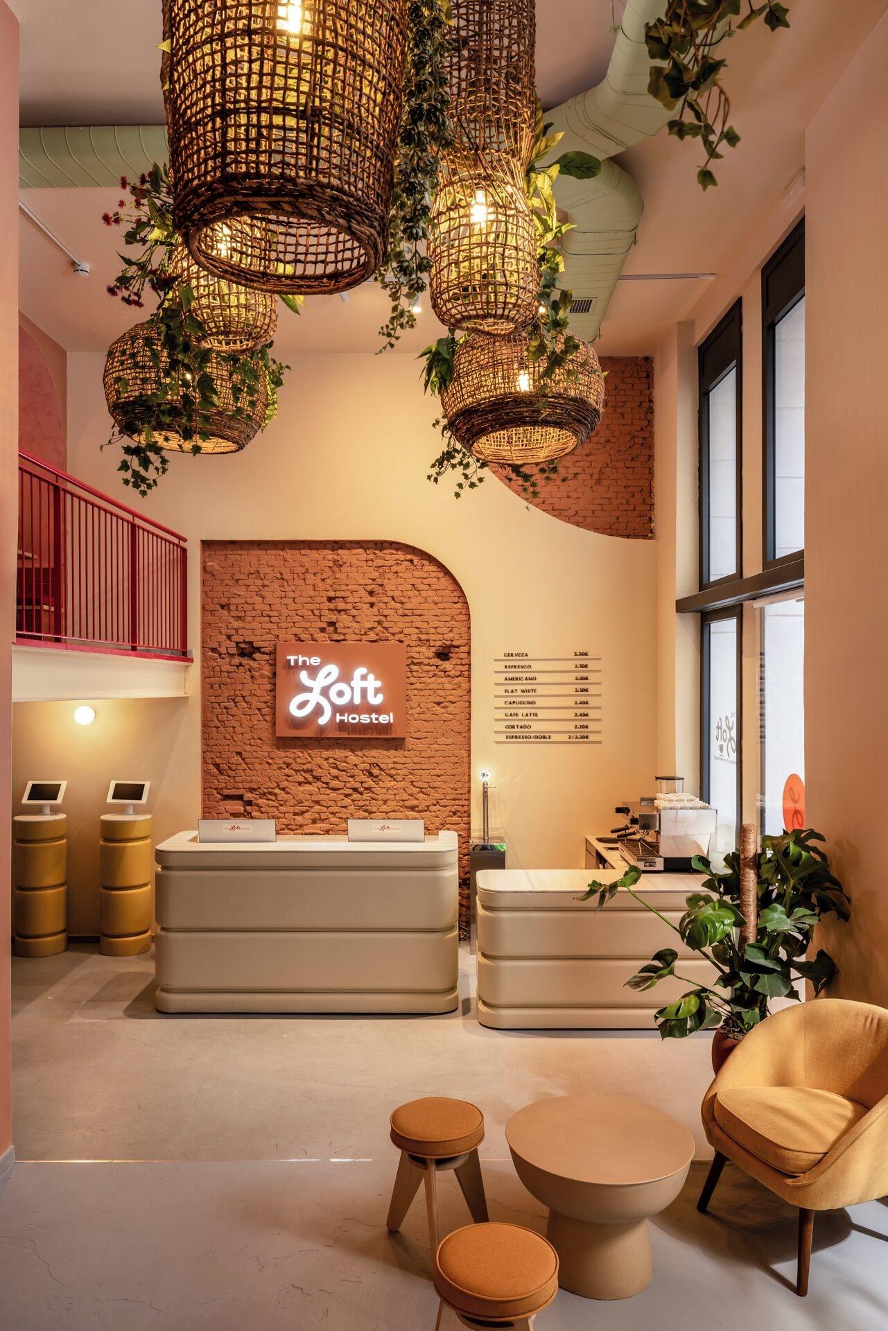 Vista Lobby The Loft House Madrid