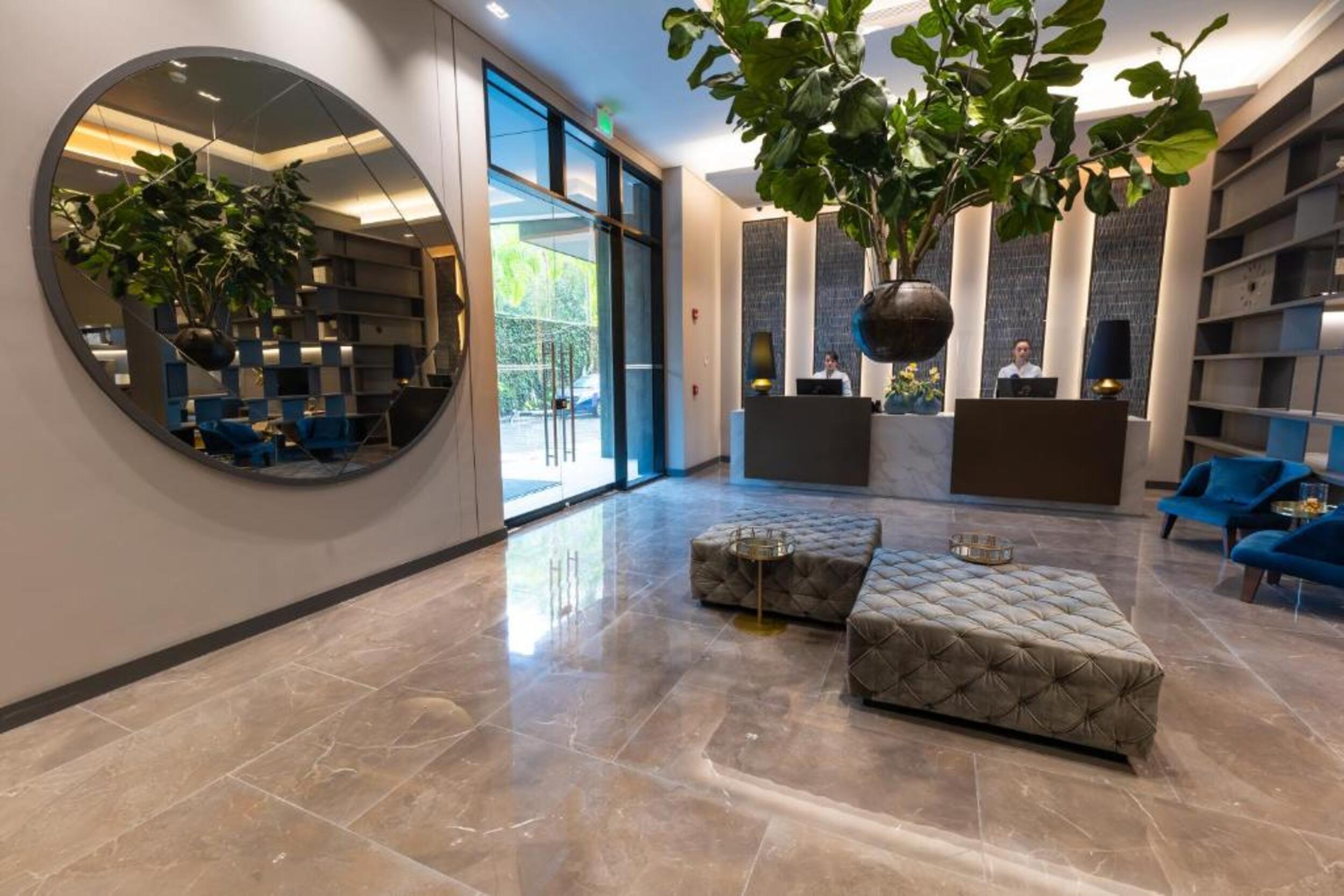 Vista Lobby Hotel York Luxury Suites Medellin by Preferred