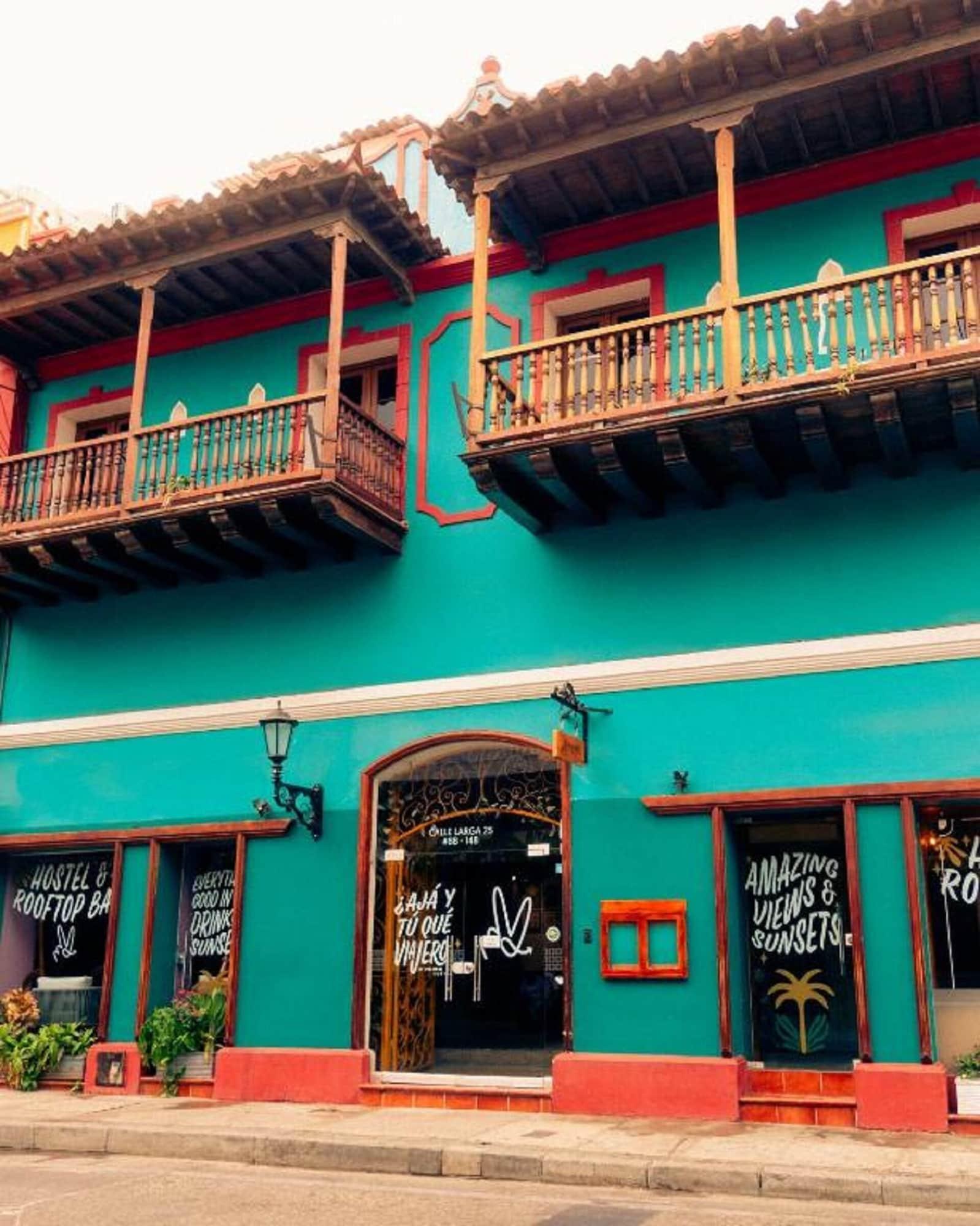 Vista Exterior Viajero Cartagena - Getsemaní Hostel
