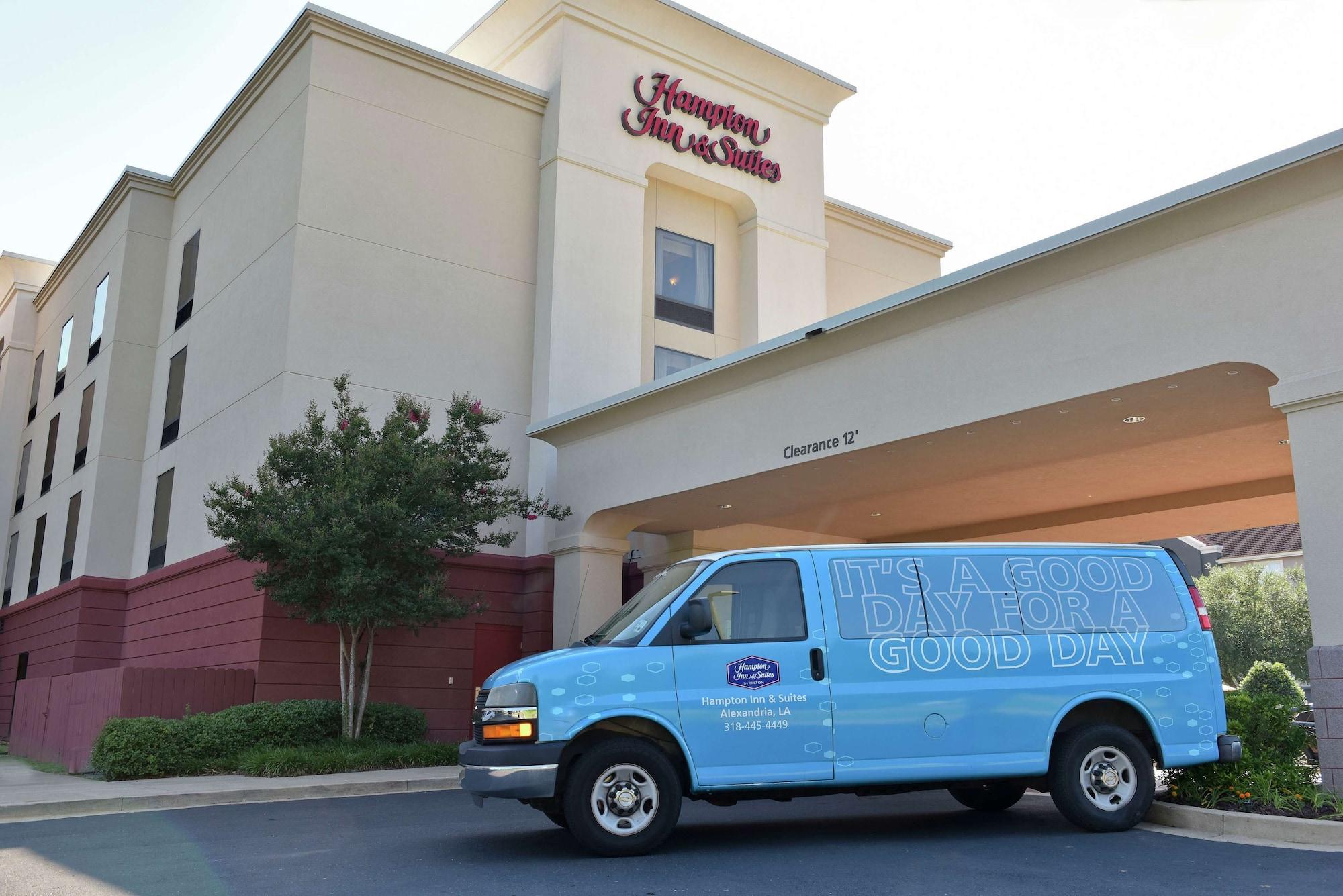 Vista Exterior Hampton Inn & Suites Alexandria