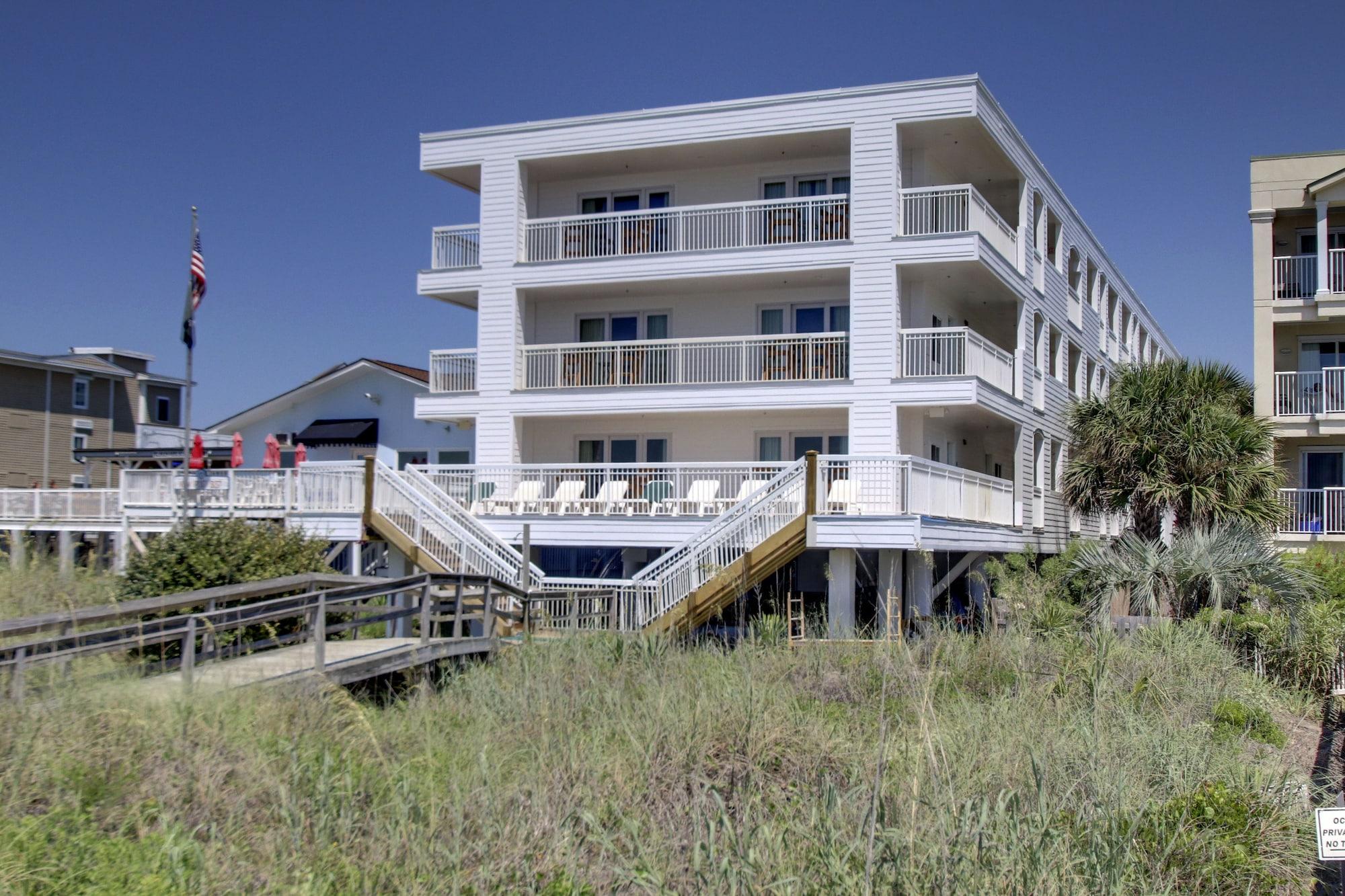 Vista Exterior Seaside Inn Oceanfront