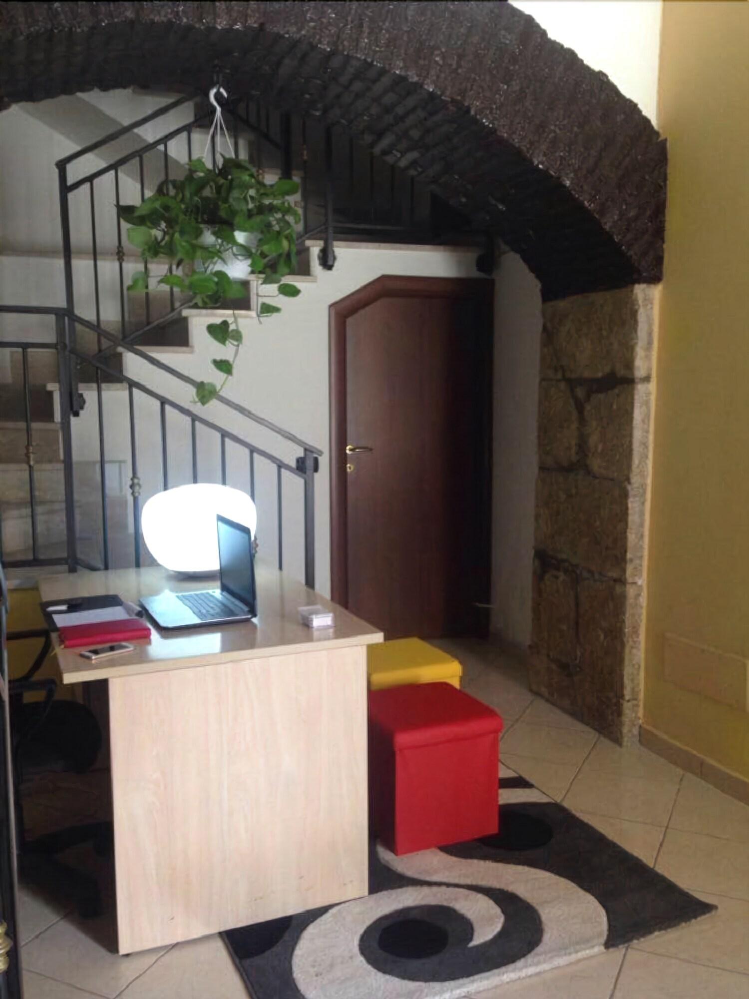 Vista Lobby La Fontanella B&B