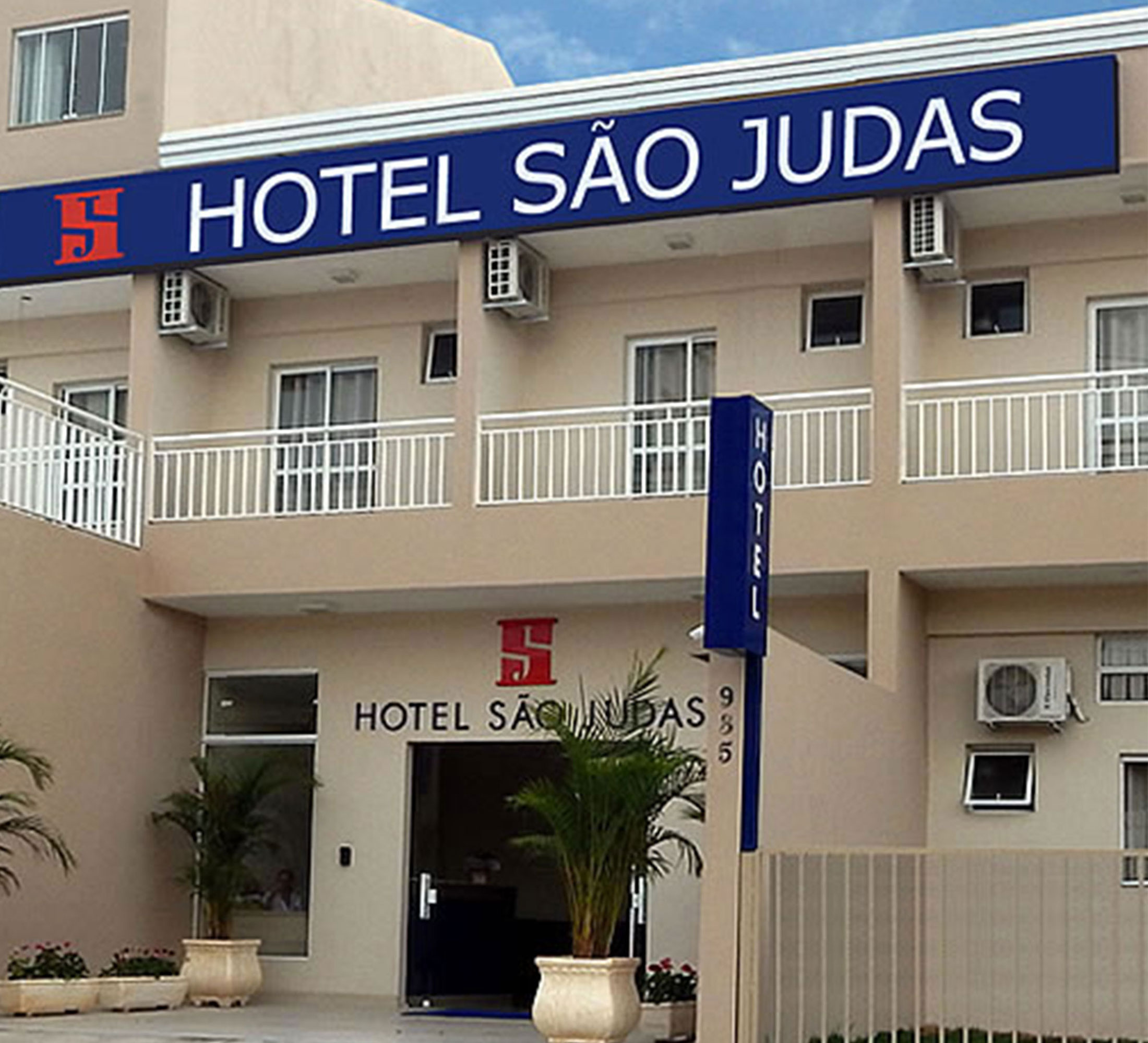 Vista Exterior Hotel São Judas