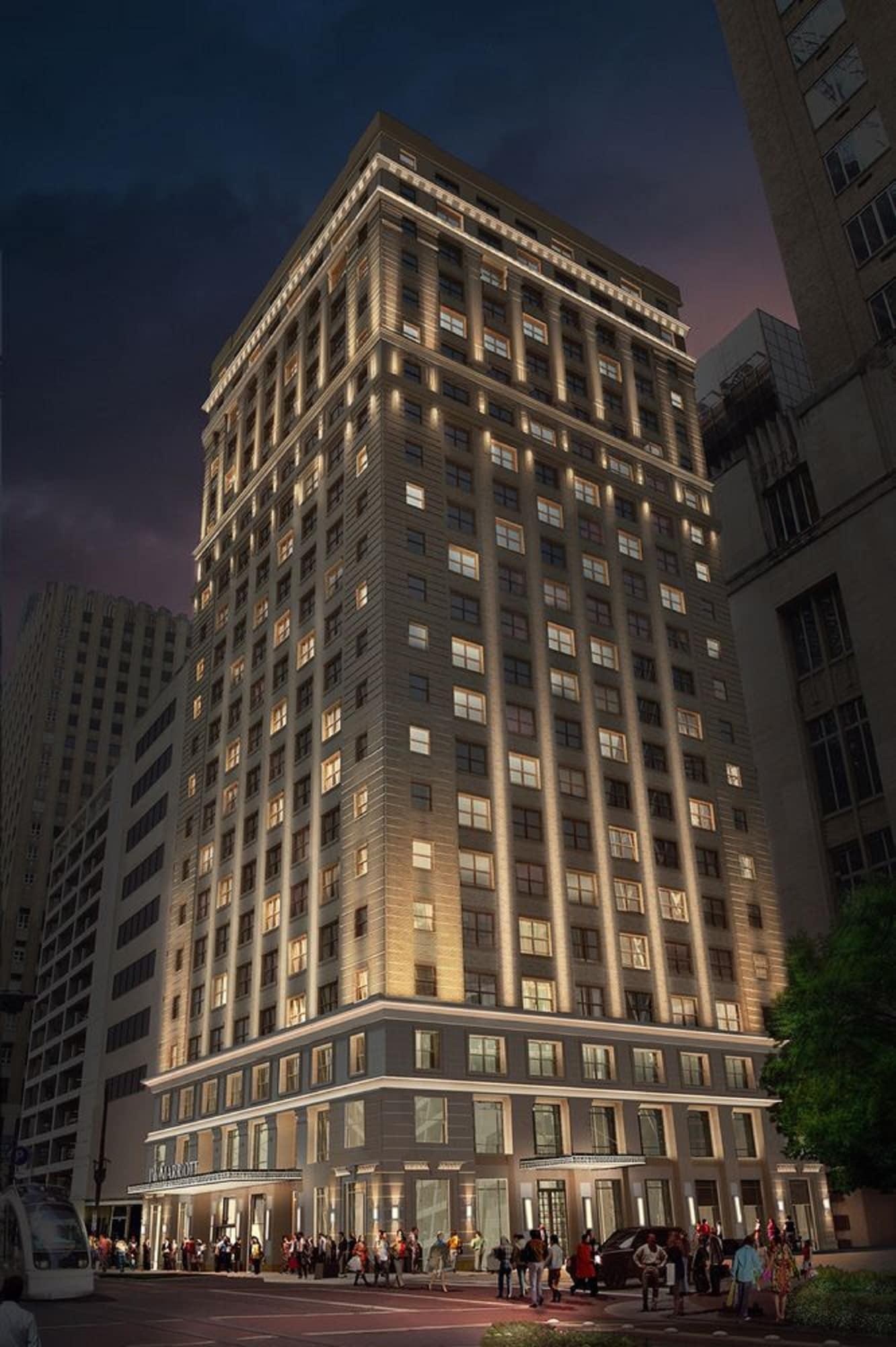 Vista Exterior JW Marriott Houston Downtown