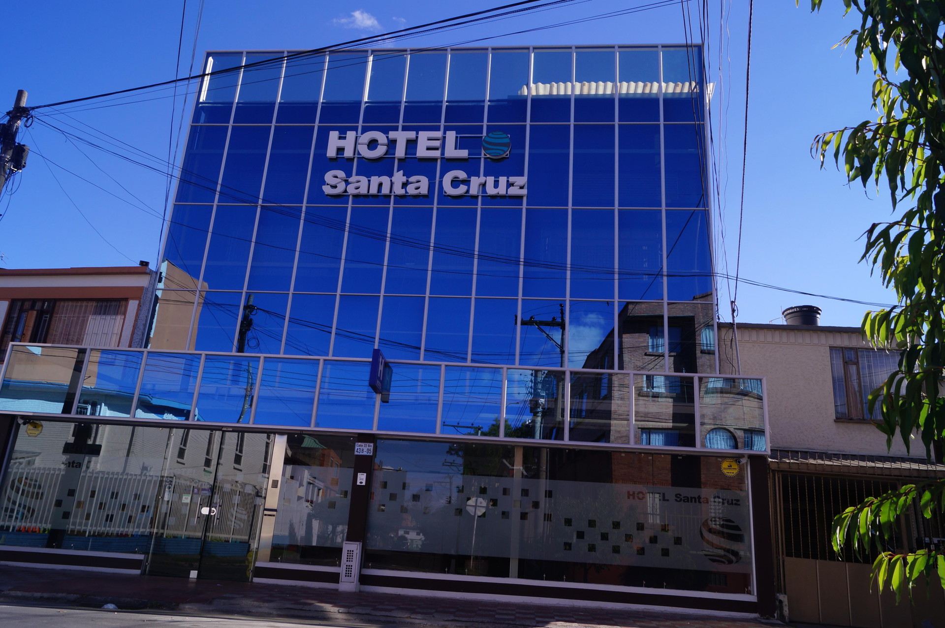 Vista Exterior Hotel Santa Cruz Bogota