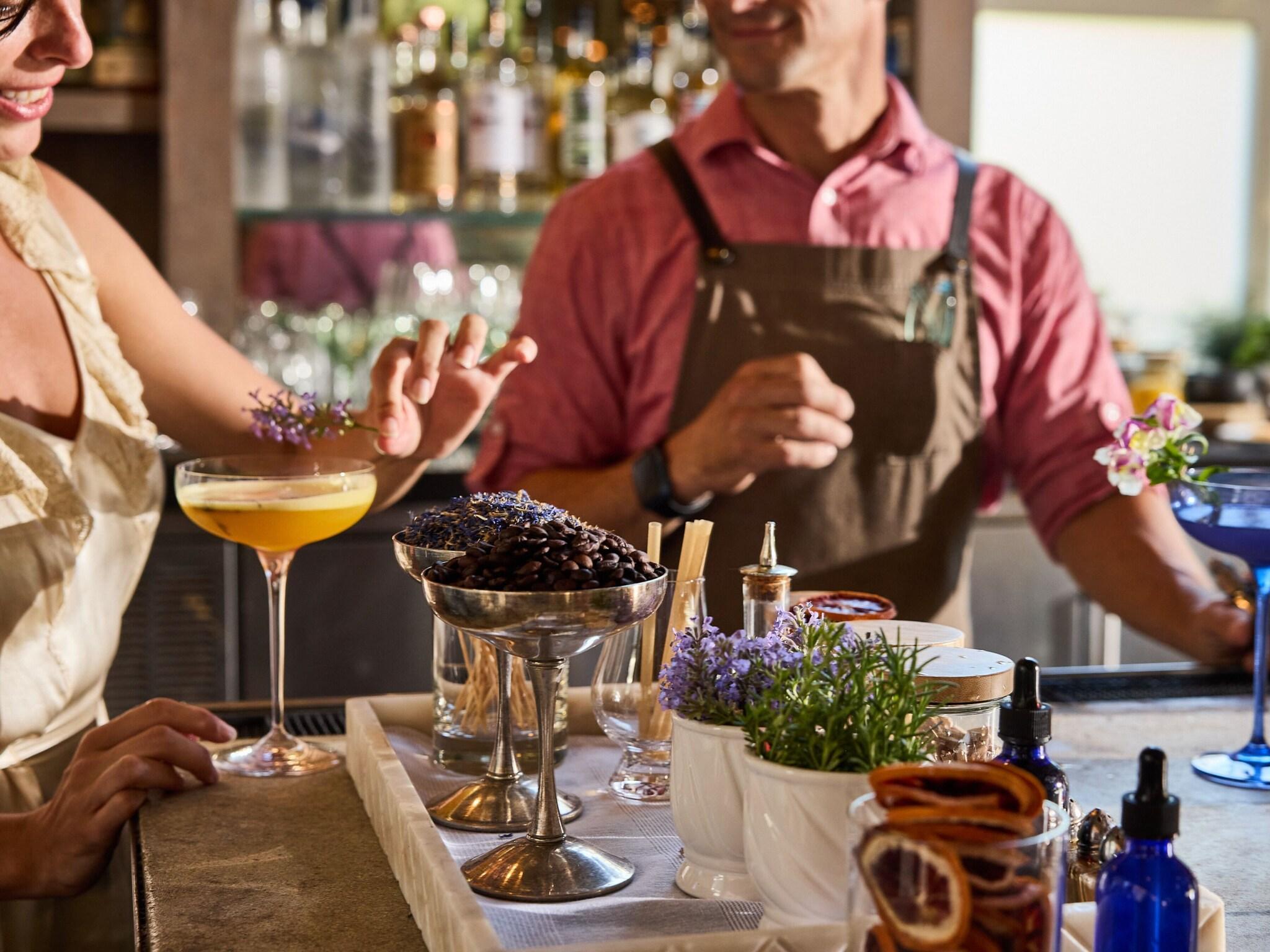 Bar/Salón Solage Calistoga