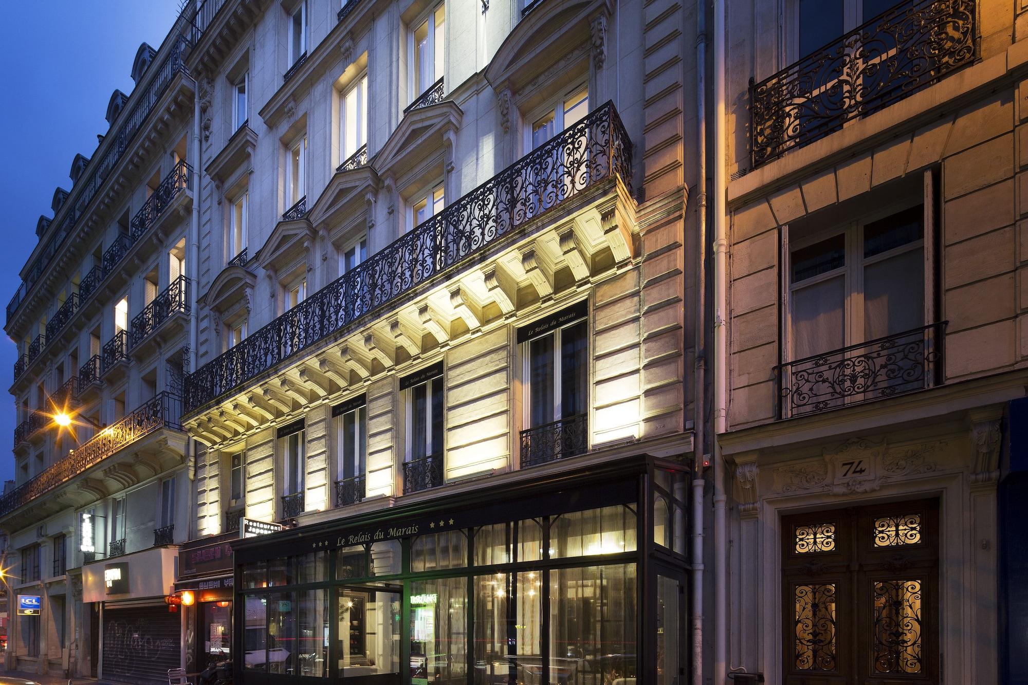 Vista Exterior Hotel Le Relais du Marais