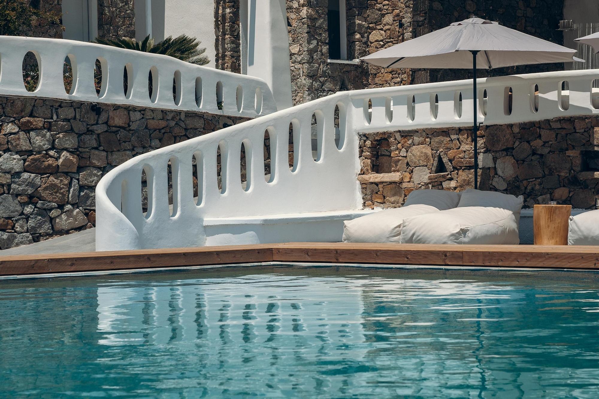 Vista Exterior Penelope Village Mykonos by Mr and Mrs White