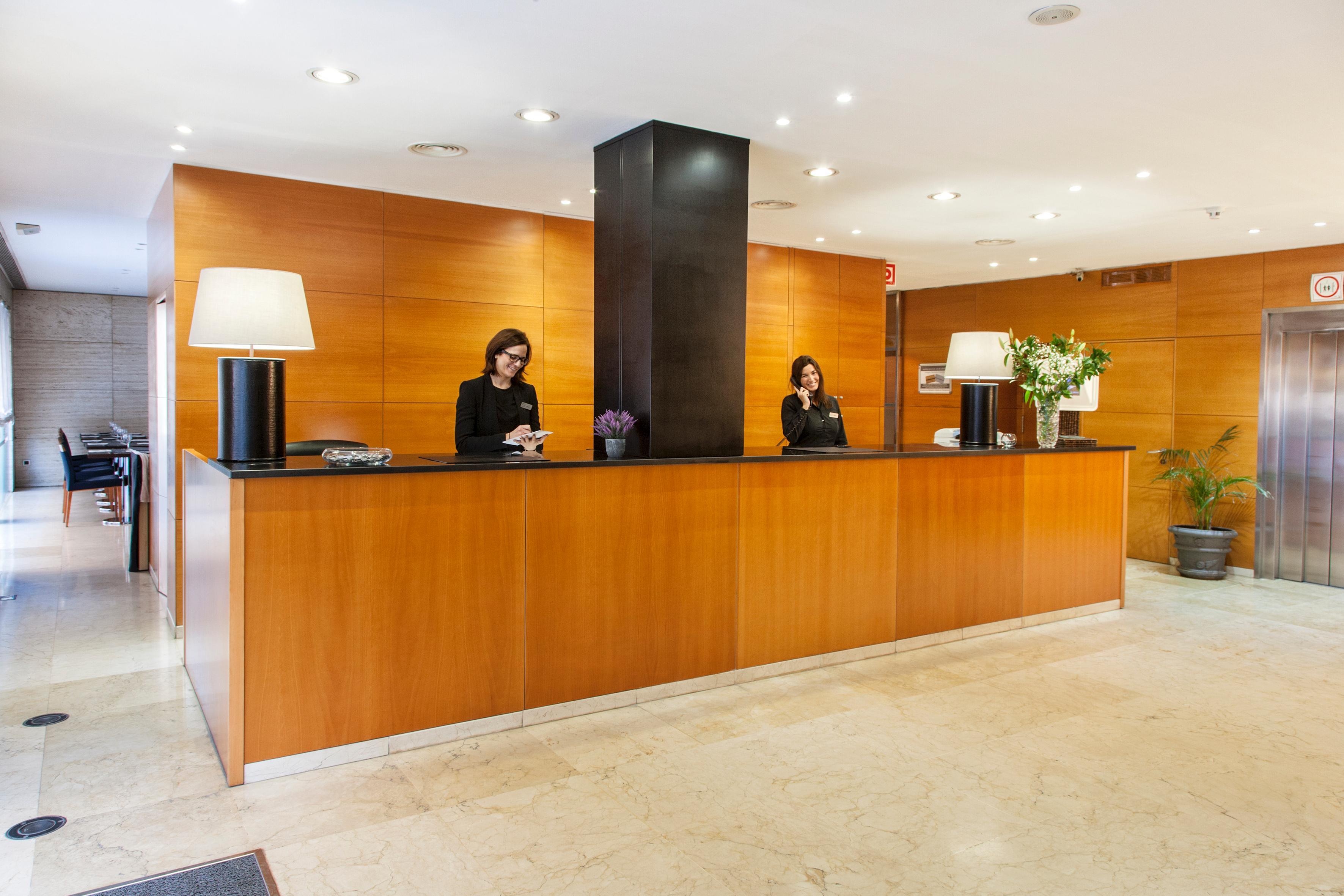 Vista Lobby Hotel Zenit Malaga