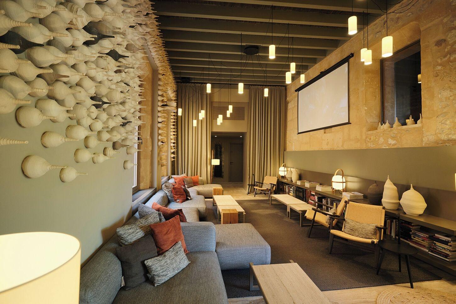 Vista Lobby Can Aulí Luxury Retreat