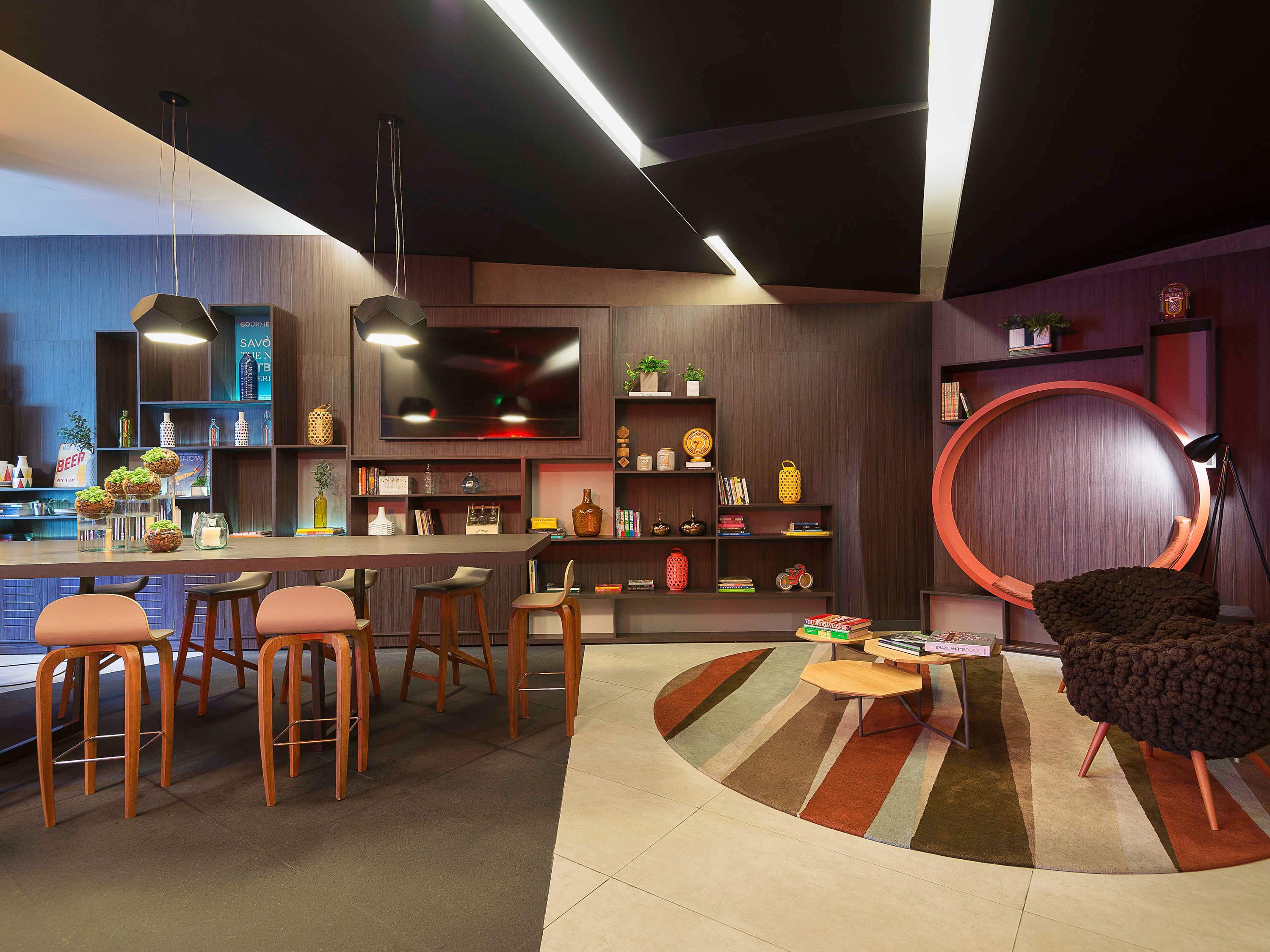 Bar/Salón Novotel São Paulo Berrini