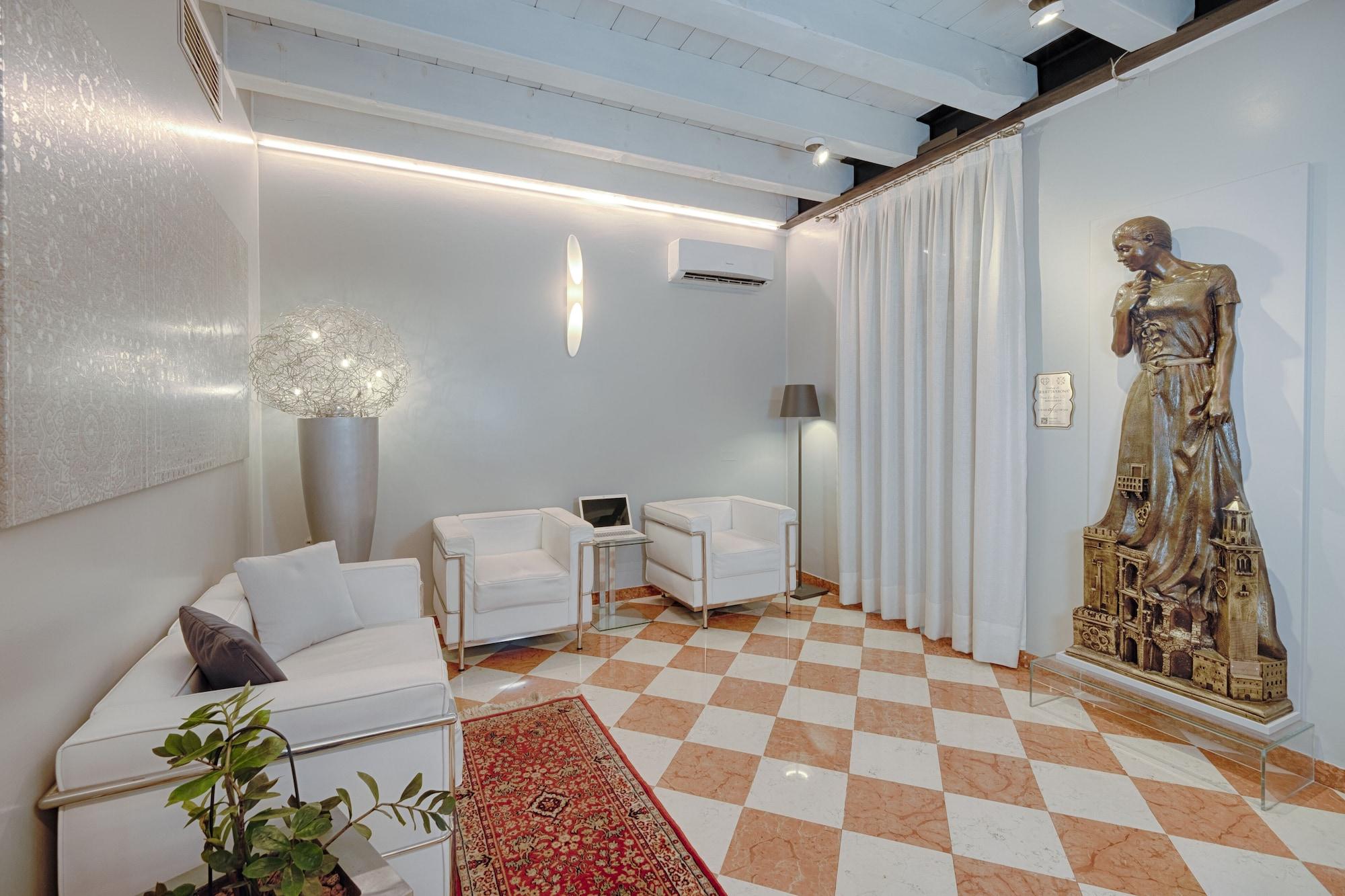 Vista Lobby Albergo Fontana