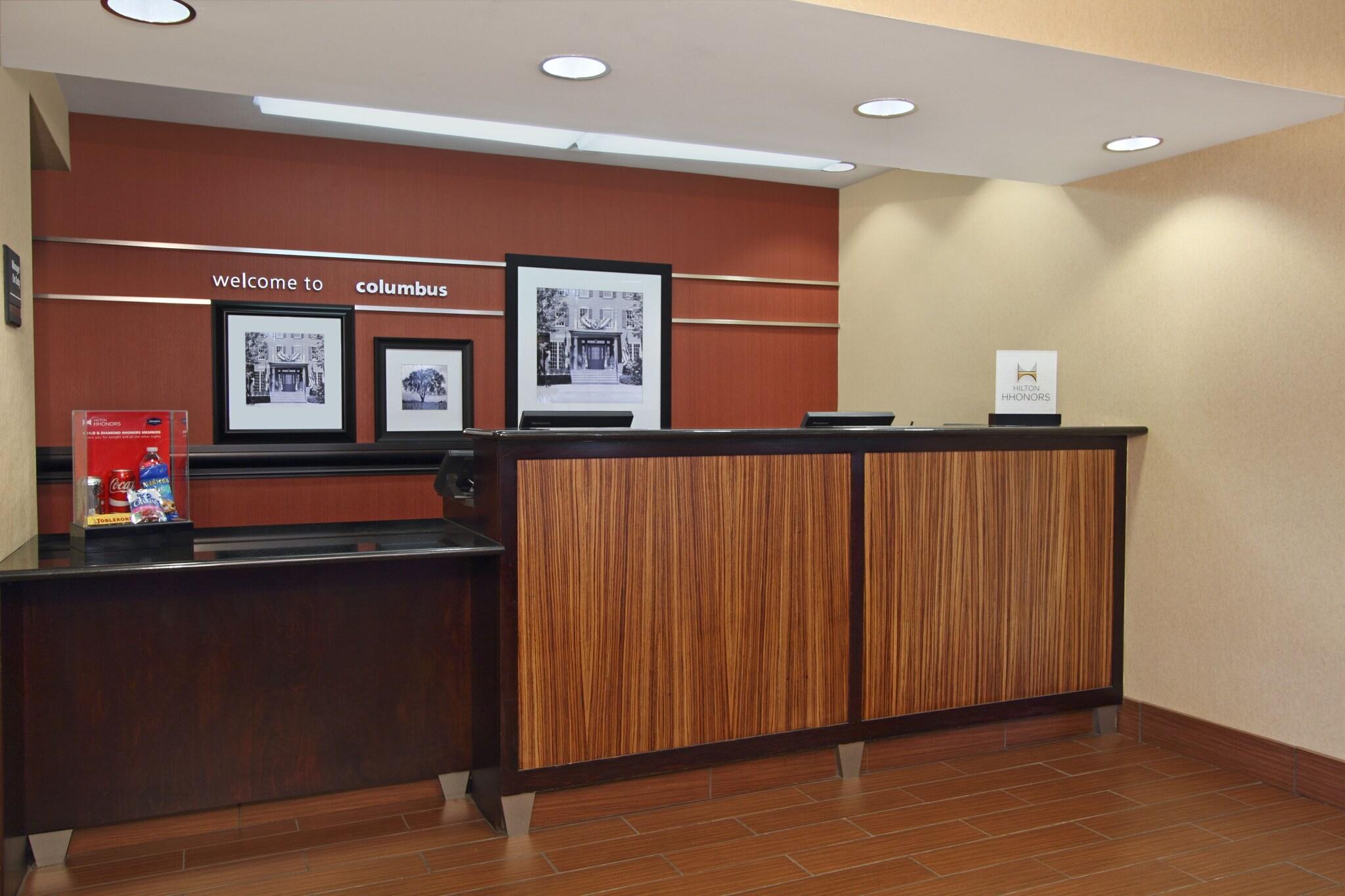 Vista Lobby Hampton Inn Columbus-International Airport
