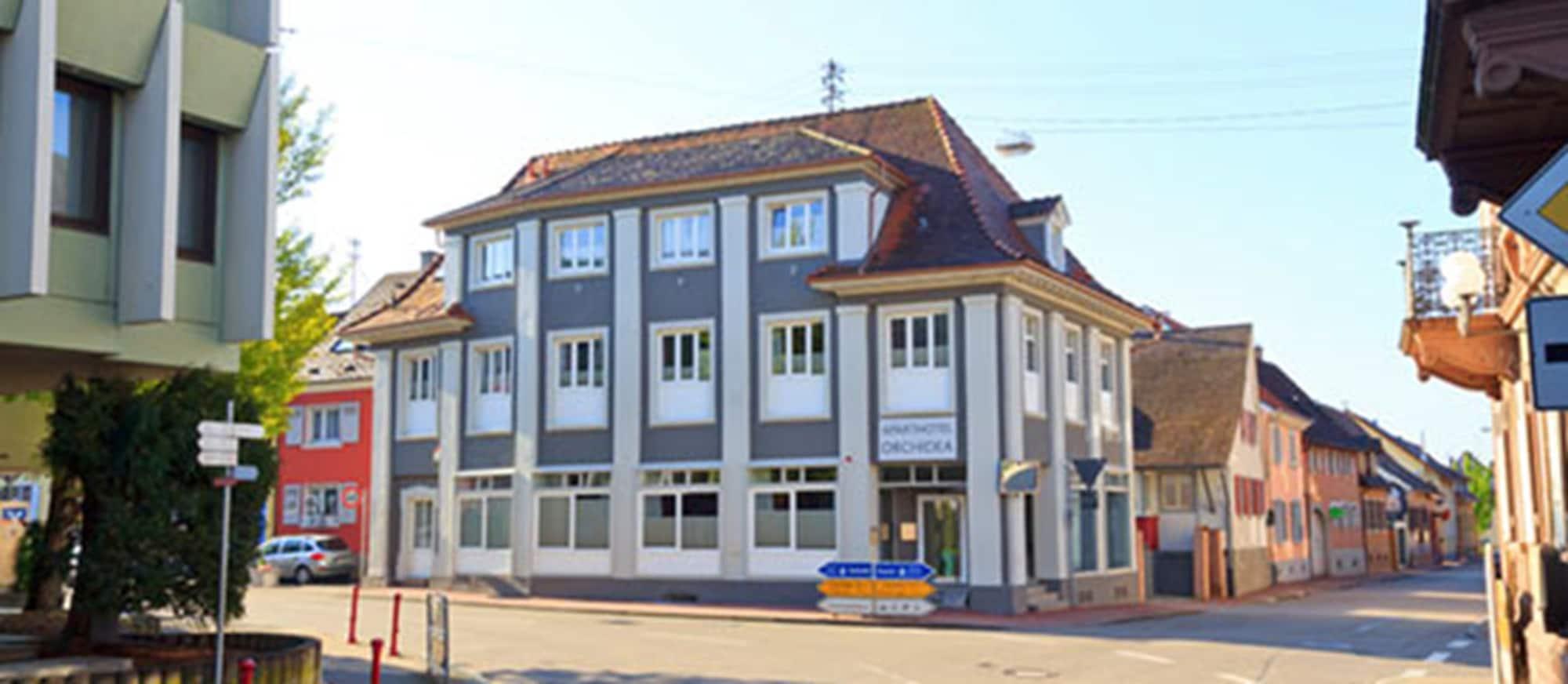 Vista Exterior Aparthotel Orchidea