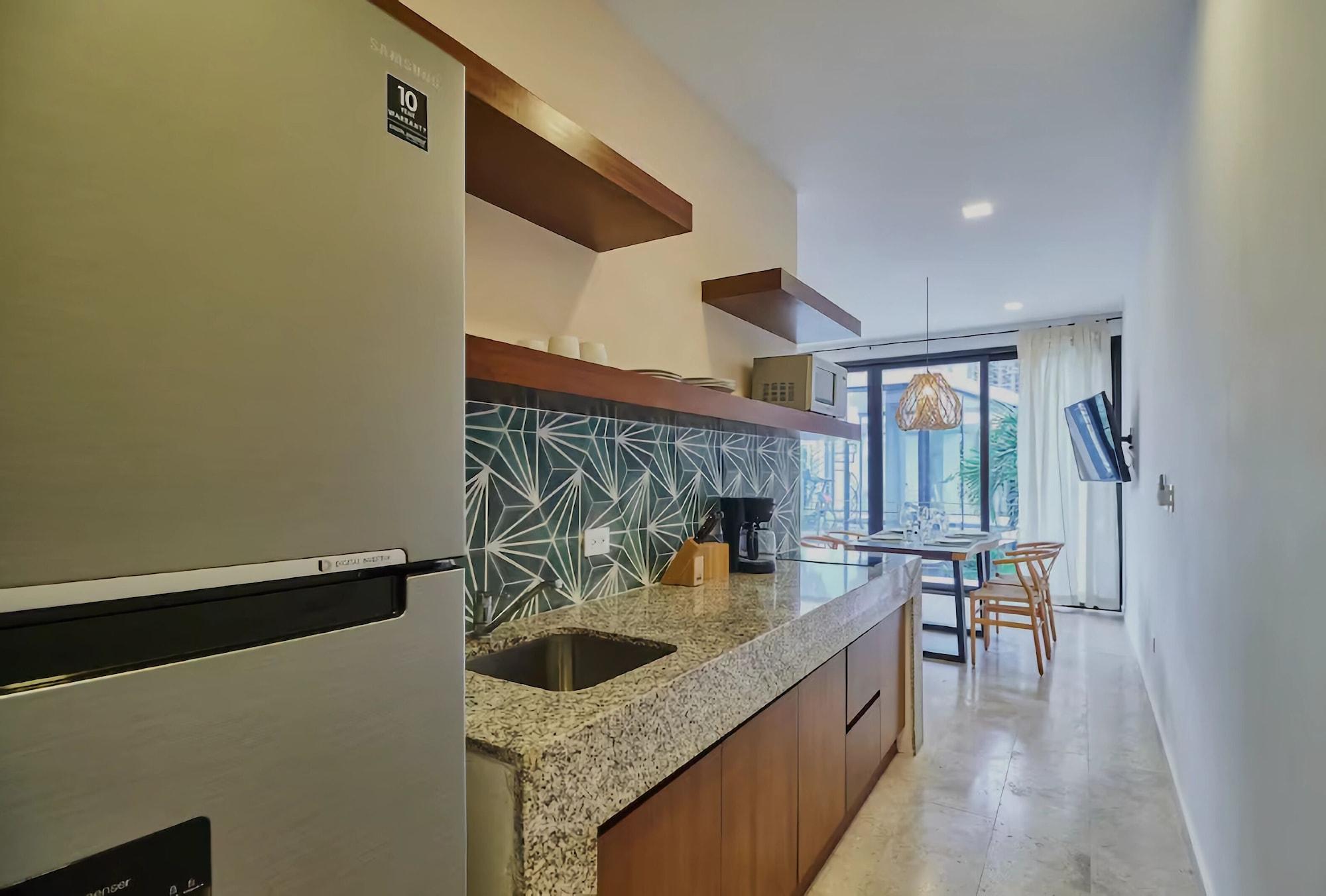 Equipamiento de Habitación Amena Condo Tulum