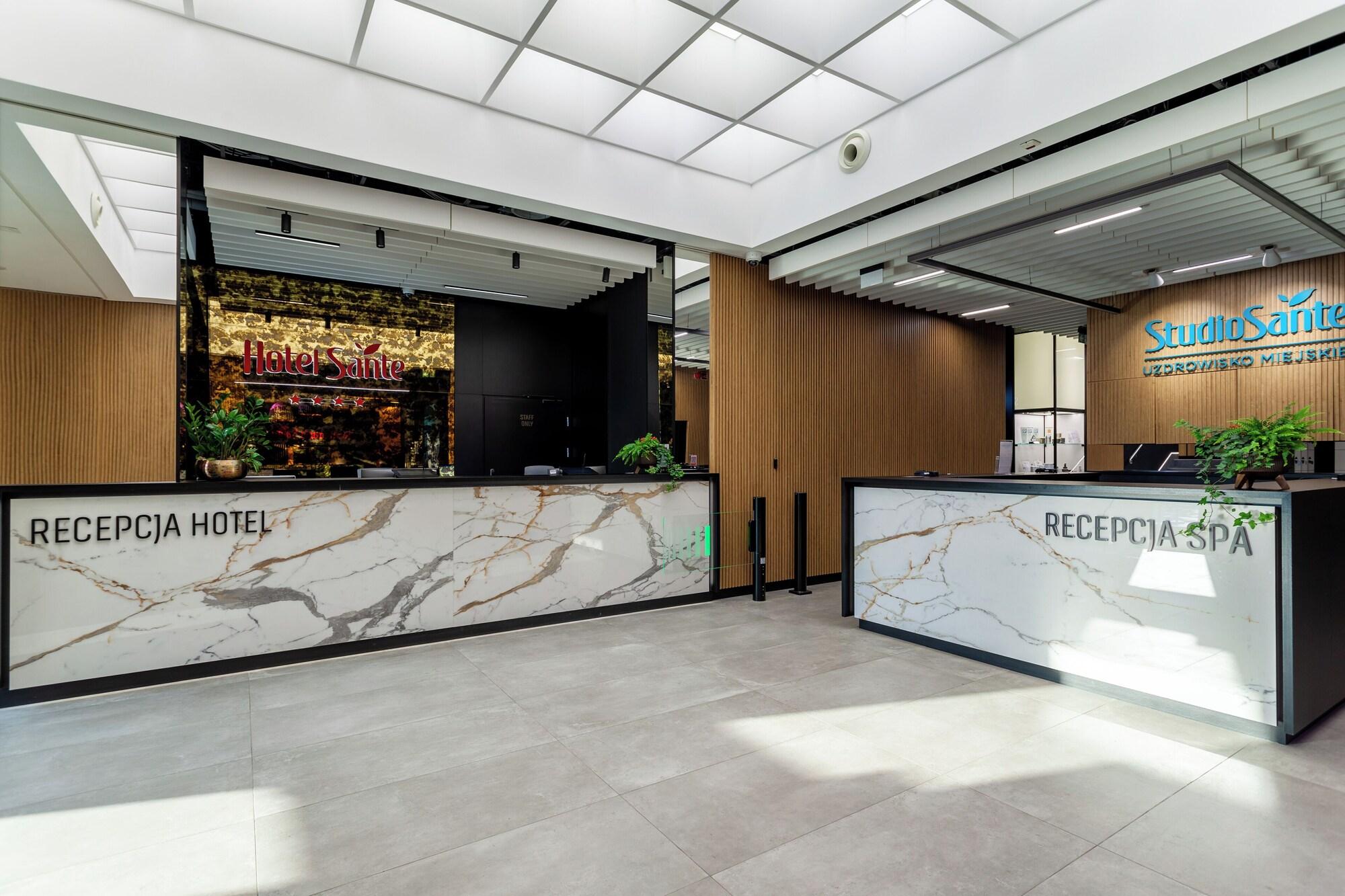 Vista Lobby Hotel Sante