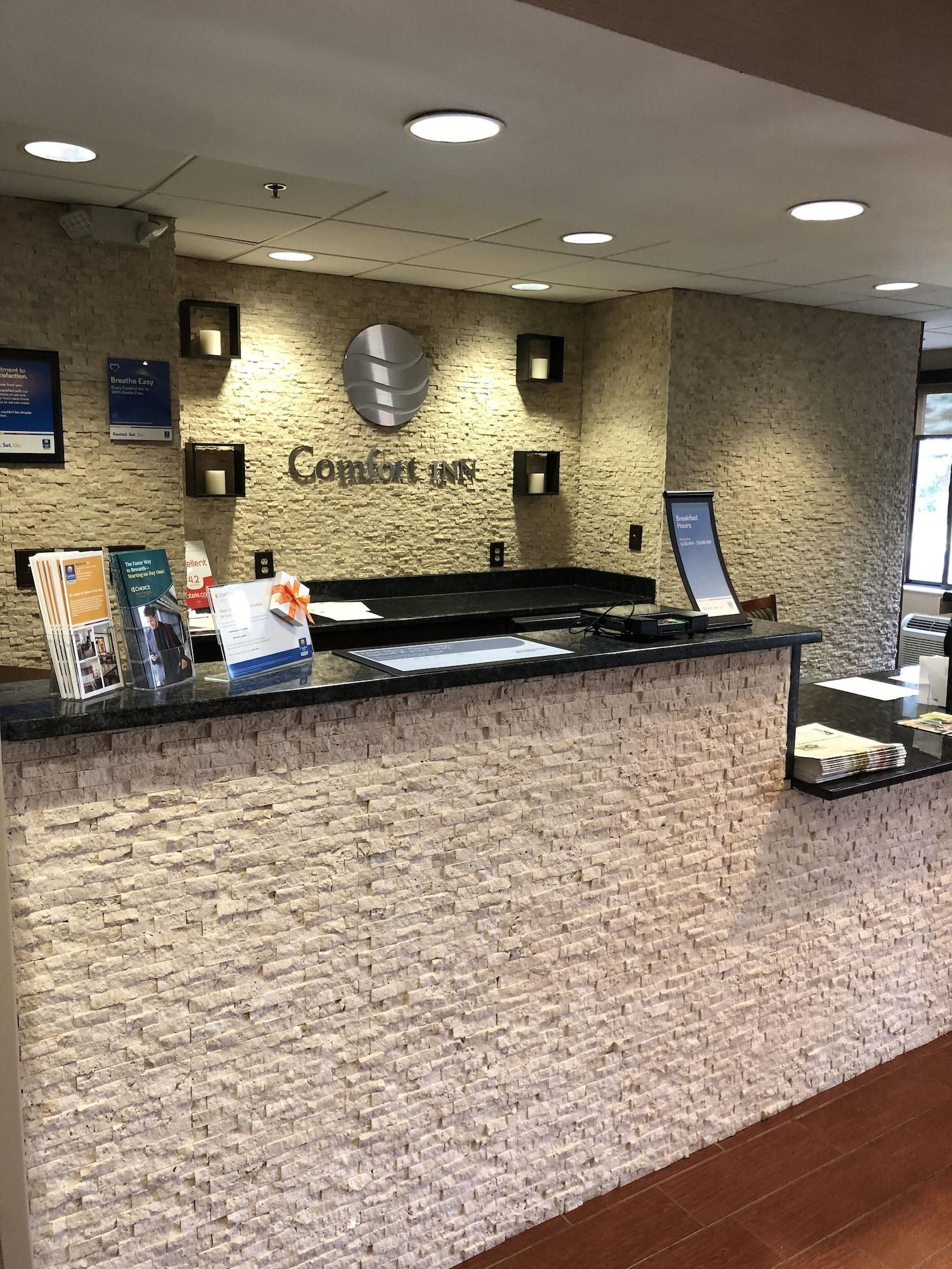 Vista Lobby Comfort Inn & Suites University South