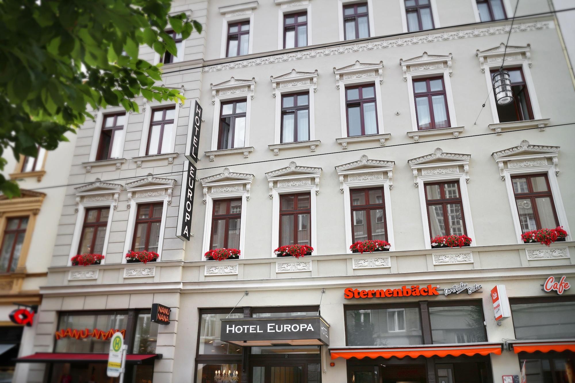 Vista Exterior Hotel Europa