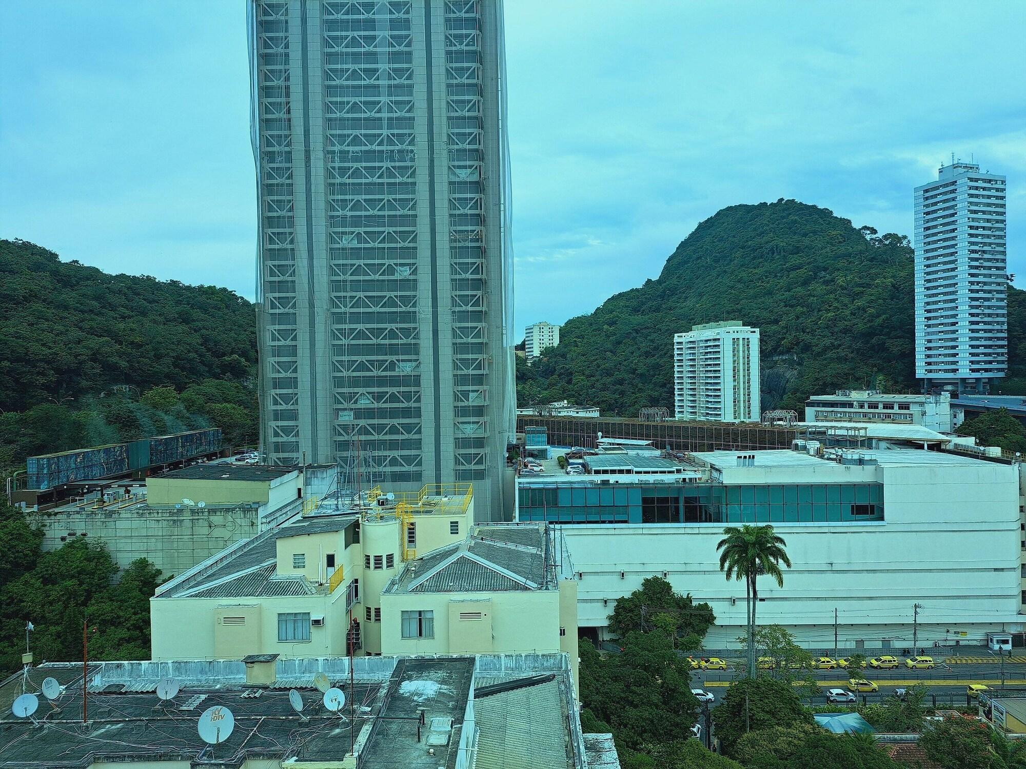 Vista da fachada Lindo Apto entre Botafogo e Copacabana