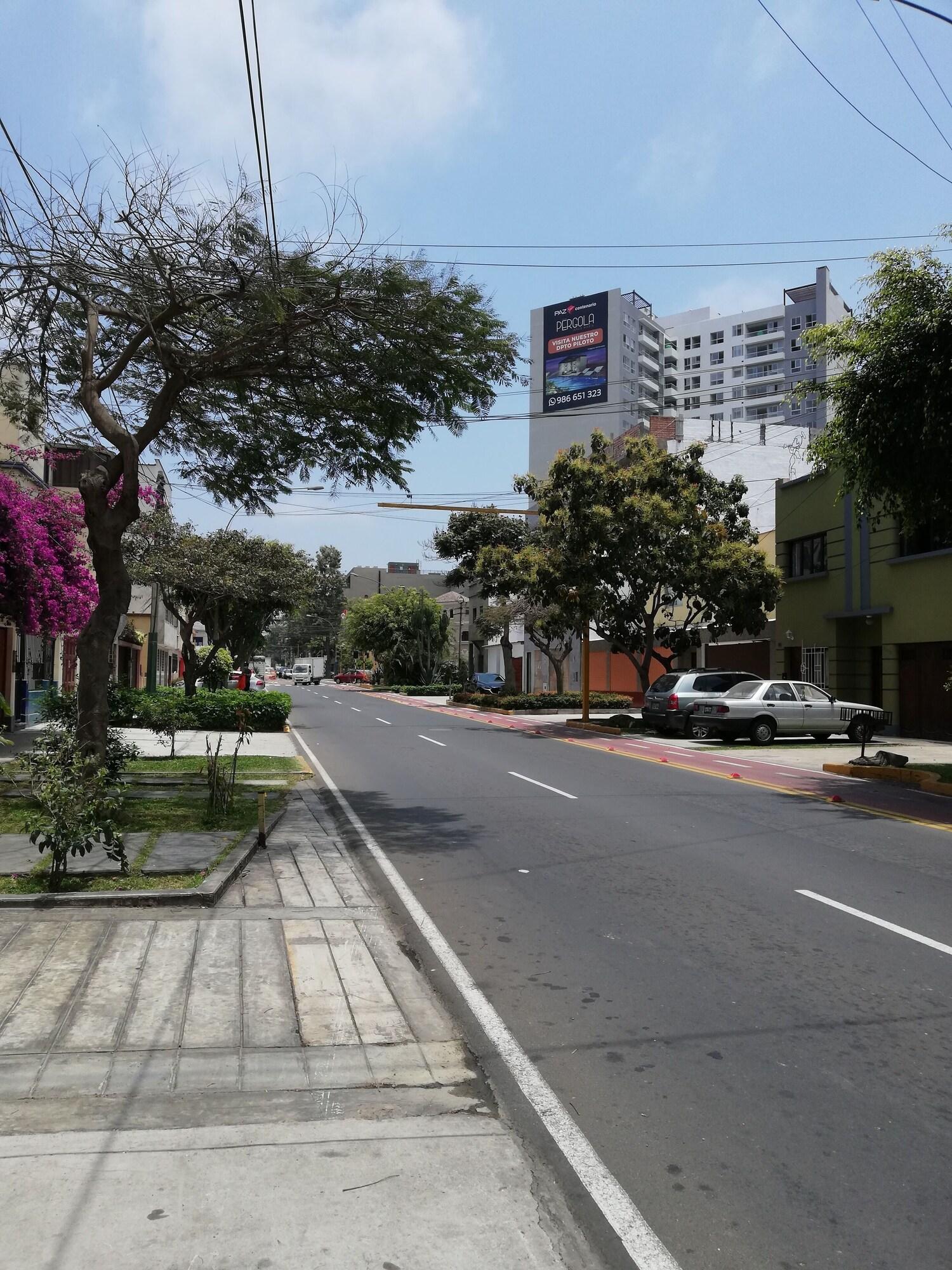 Vista Exterior Hotel Residencial Alfa