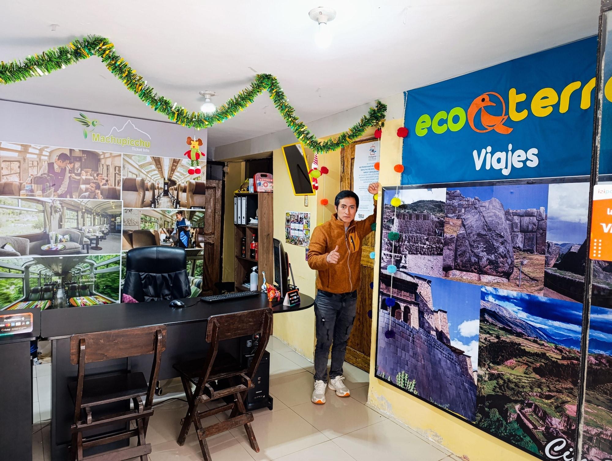 Vista Lobby Casa Antade Cusco