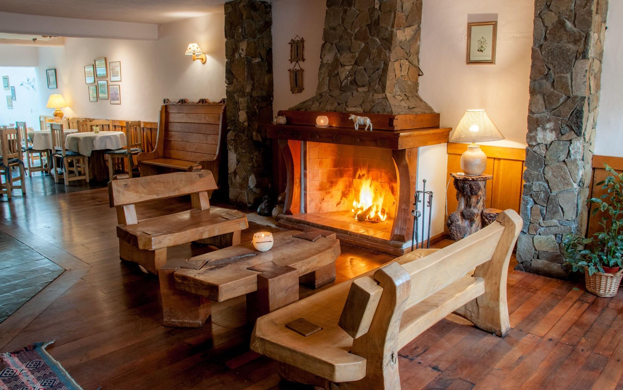 Vista Lobby Hosteria El Arbol Duende