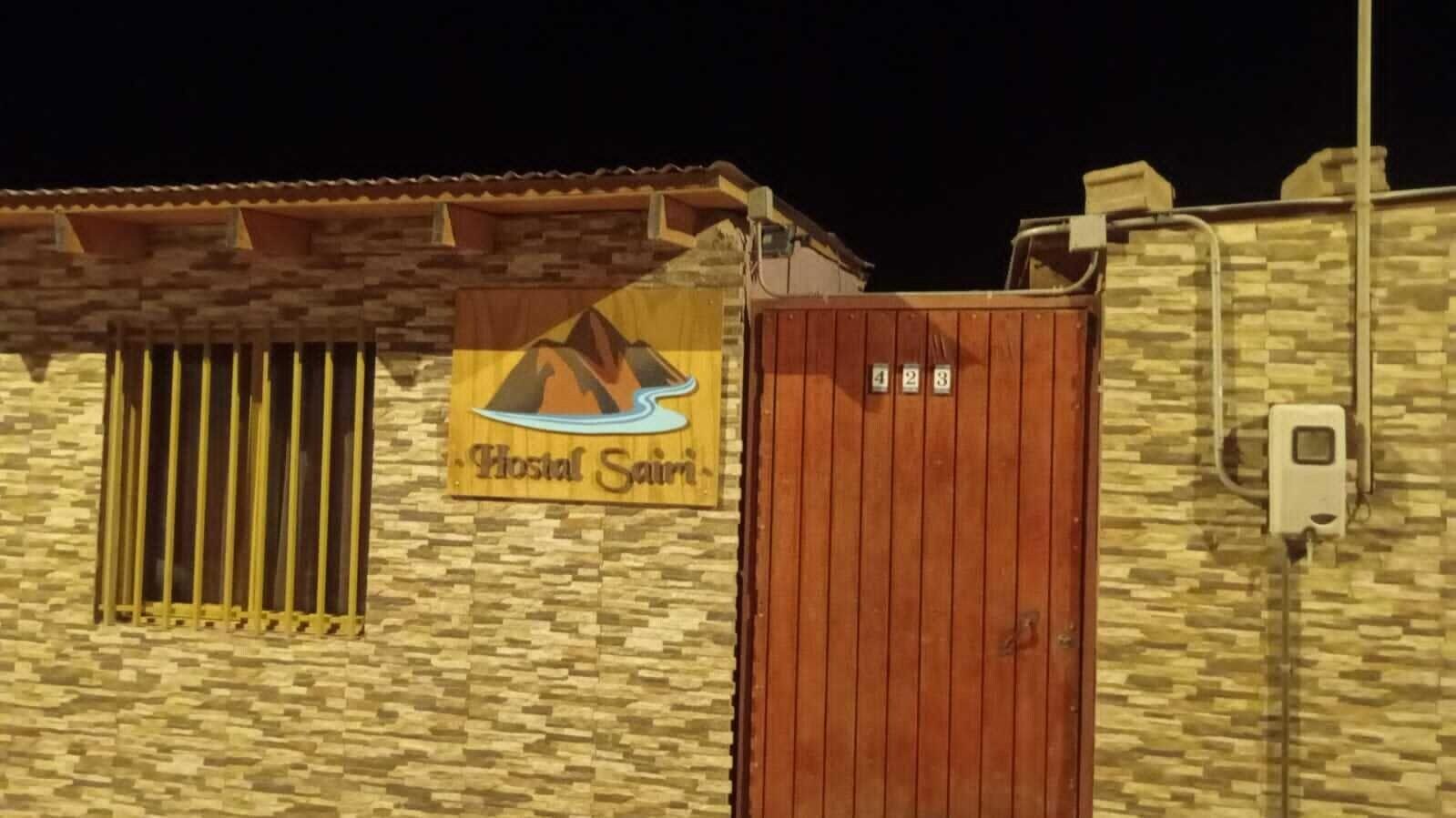 Vista Exterior Hostal Sairi