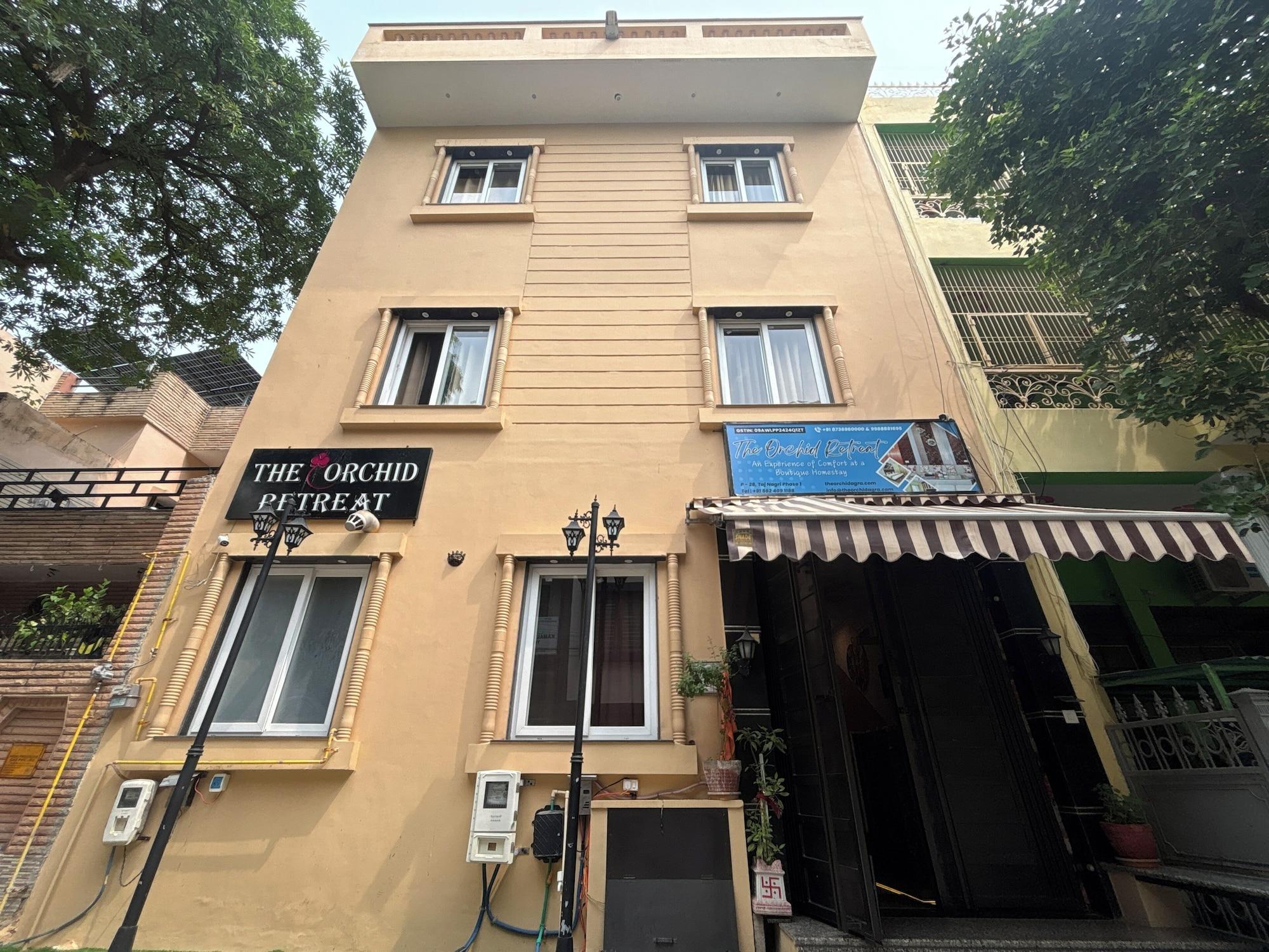 Vista Exterior The Orchid Retreat Agra - Stay Near Taj Mahal