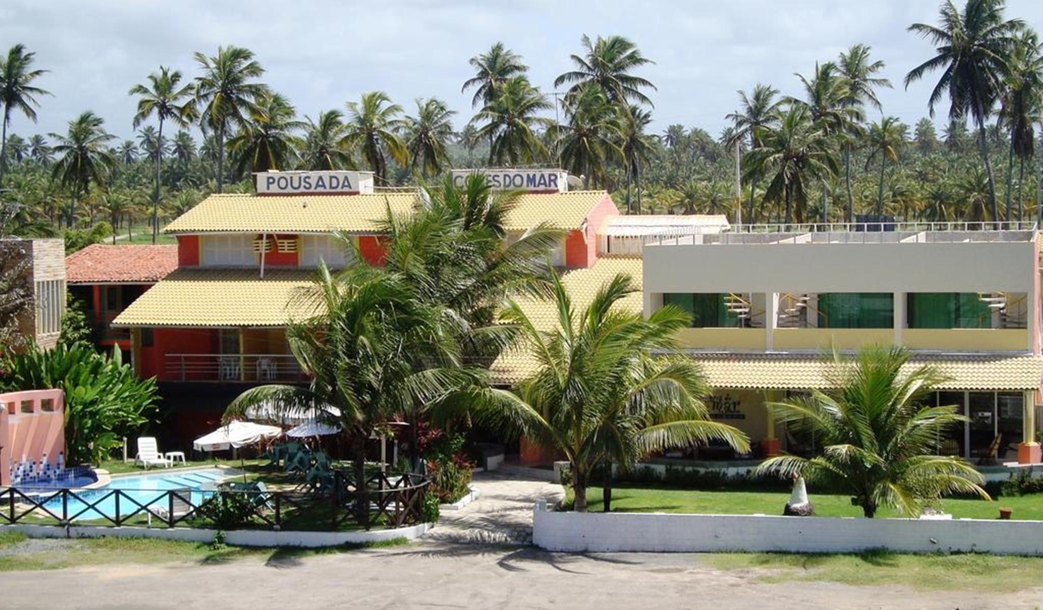 Vista Exterior Pousada Villa Caracol