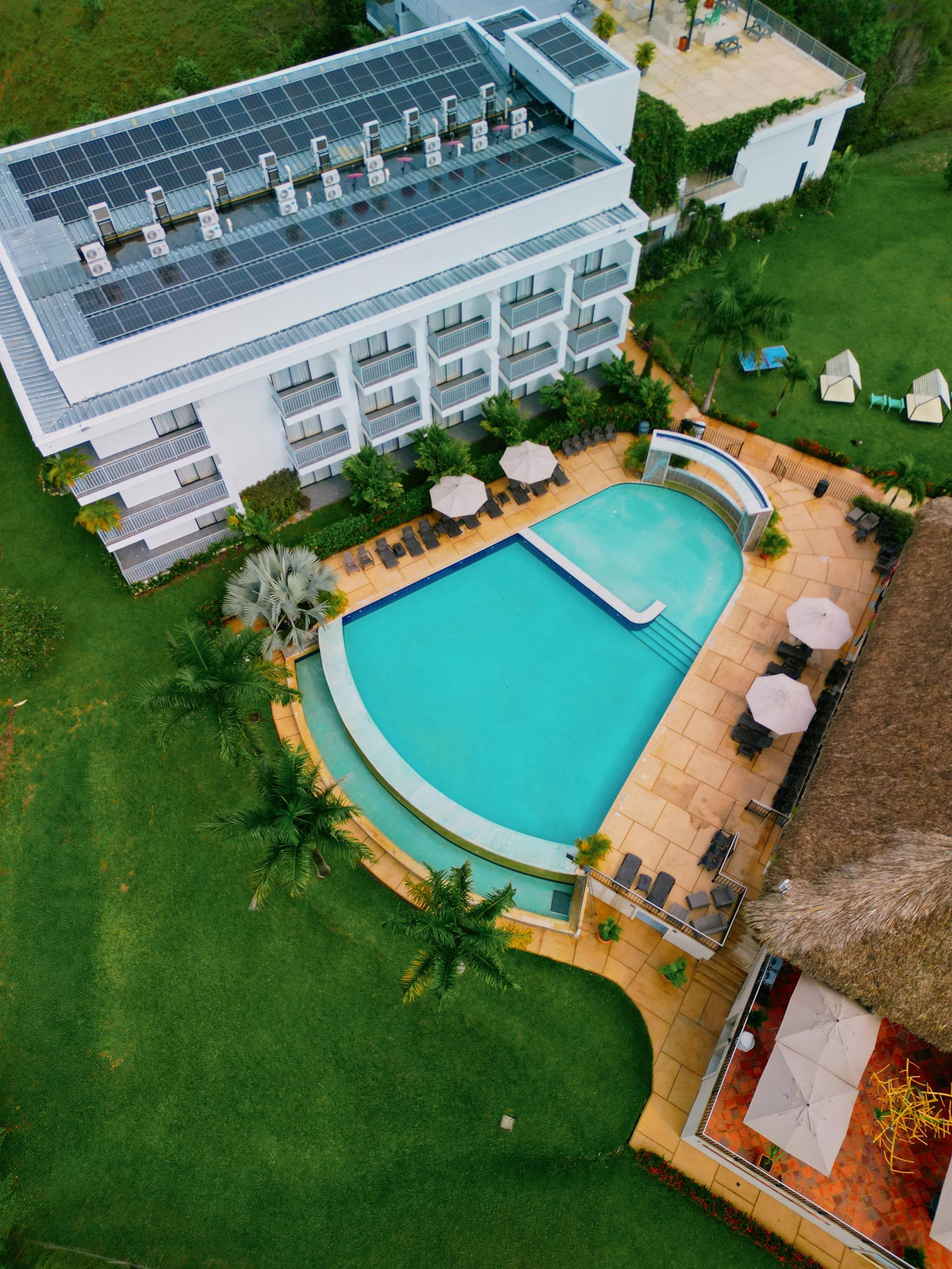 Vista Piscina Hotel Arboreo Doradal
