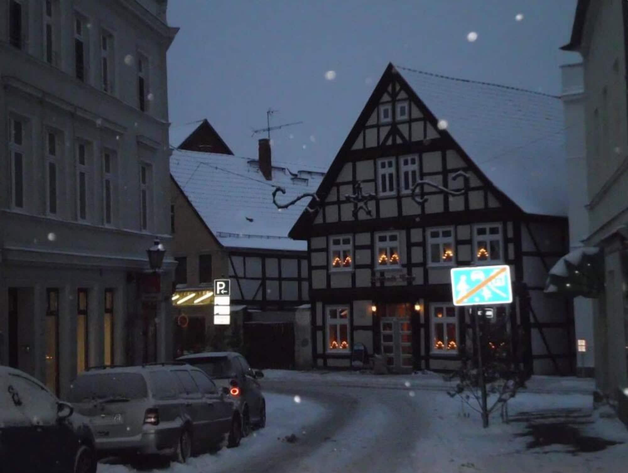 Vista Exterior Pension Altstadt Cafe