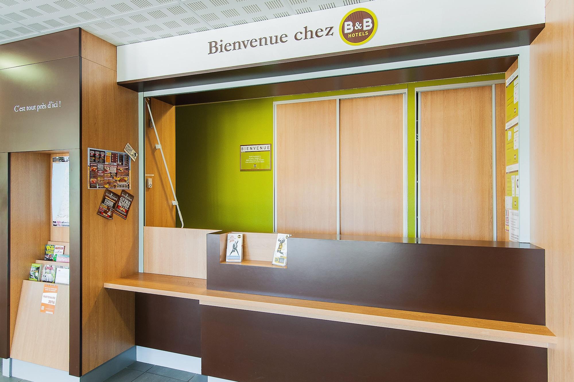 Vista Lobby B&B HOTEL Mont-de-Marsan