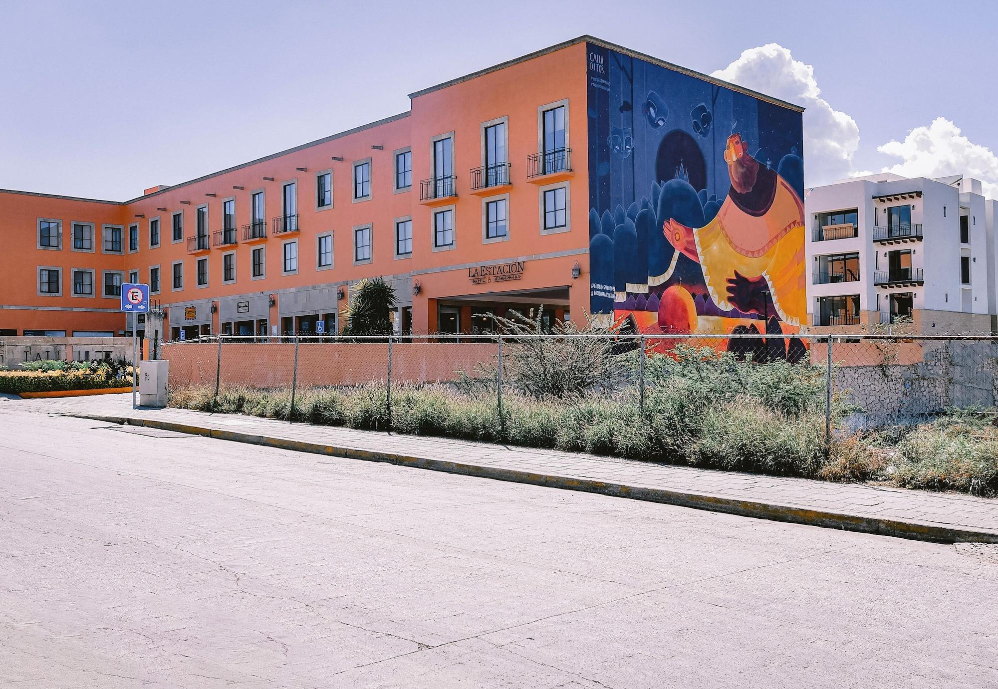 Vista Exterior Hotel La Estacion