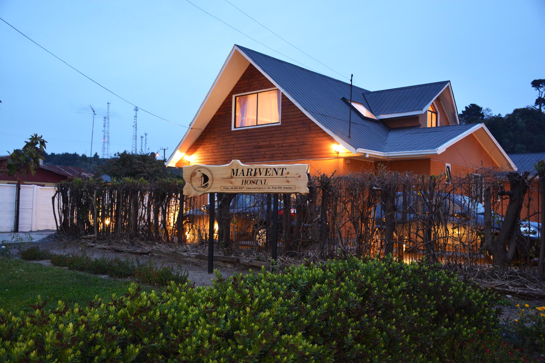 Vista Exterior Hostal Marivent