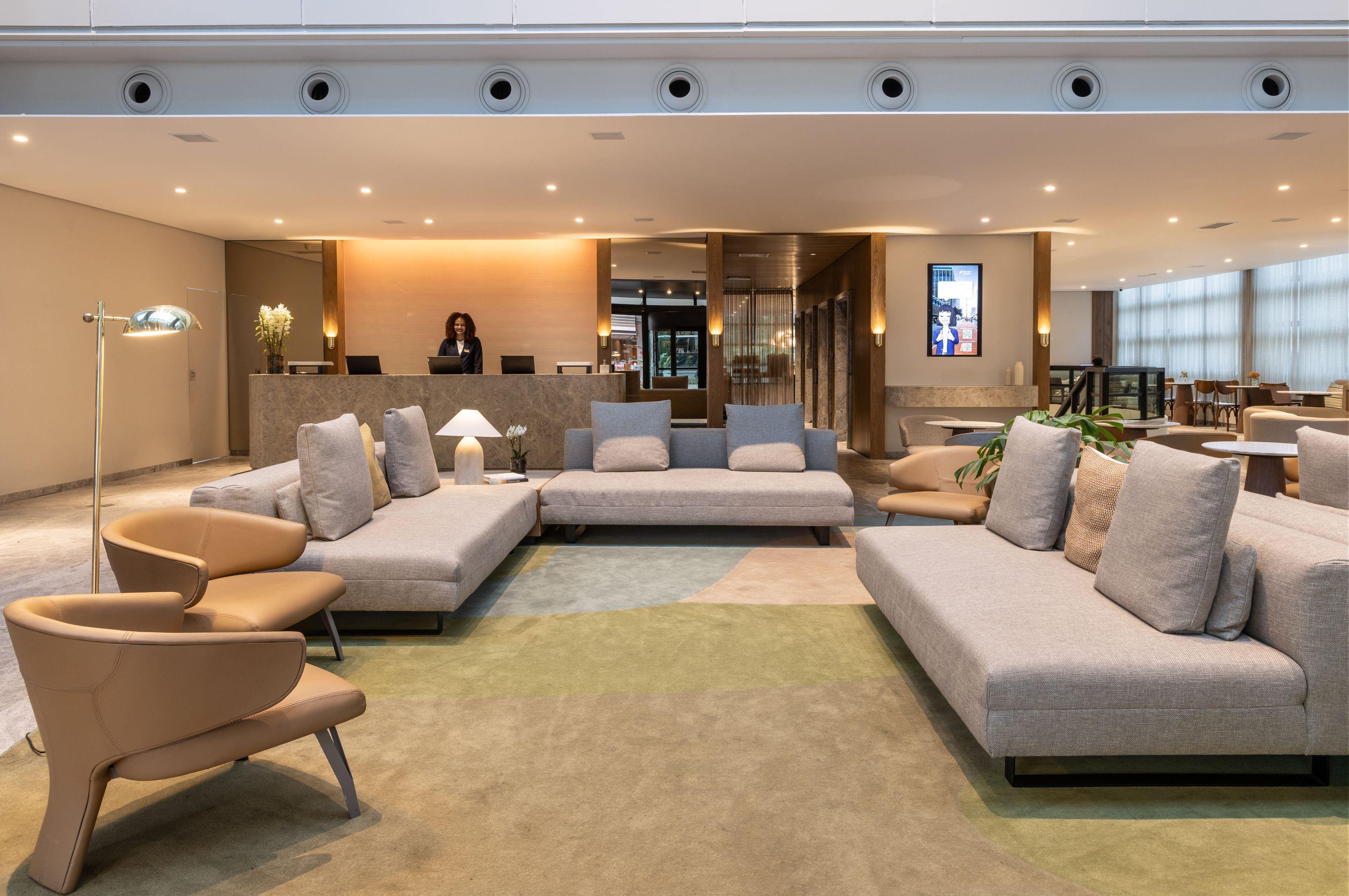 Vista Lobby Blue Tree Premium Paulista