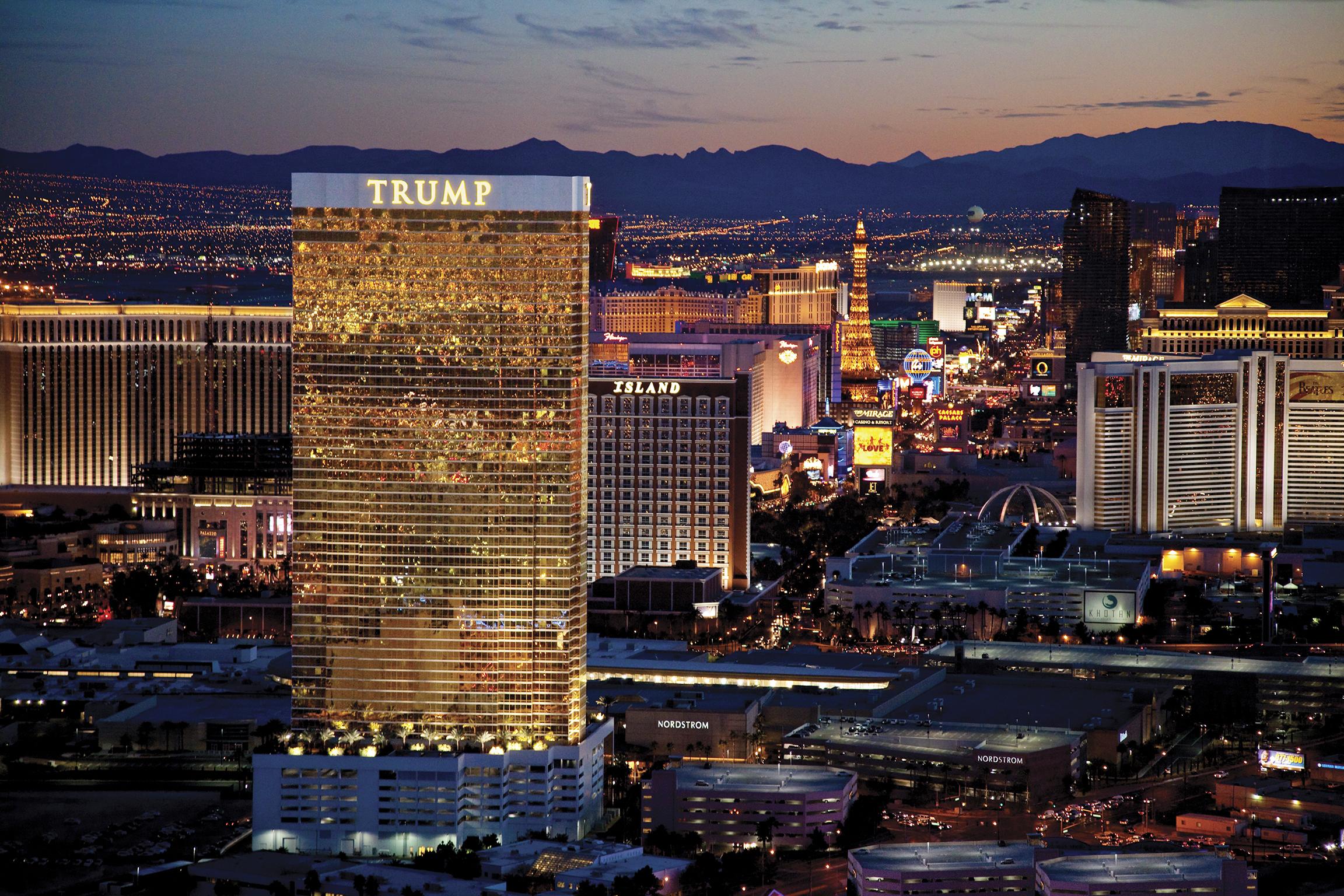 Vista Exterior Trump International Hotel Las Vegas