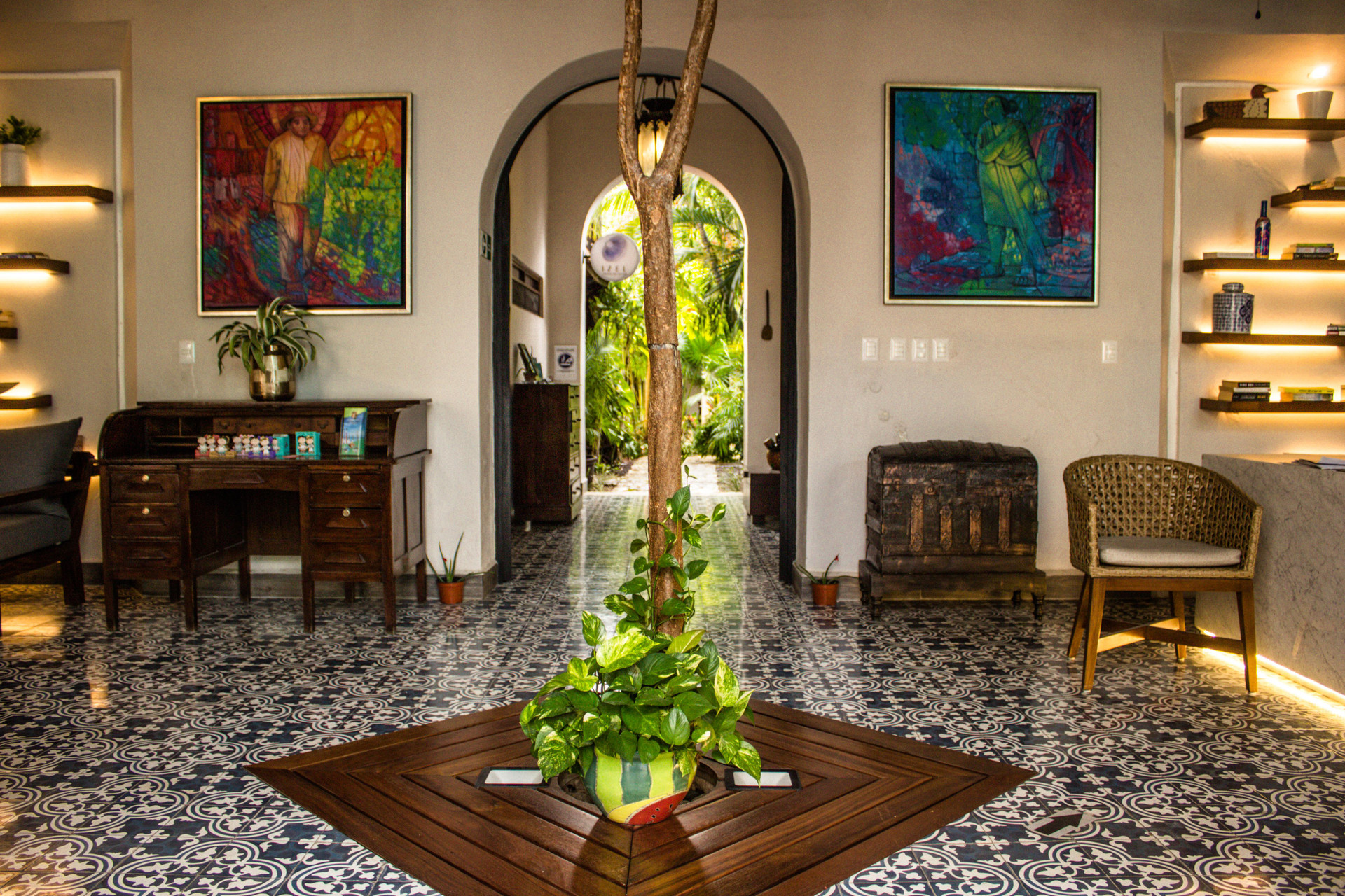 Vista Lobby Hotel Marionetas