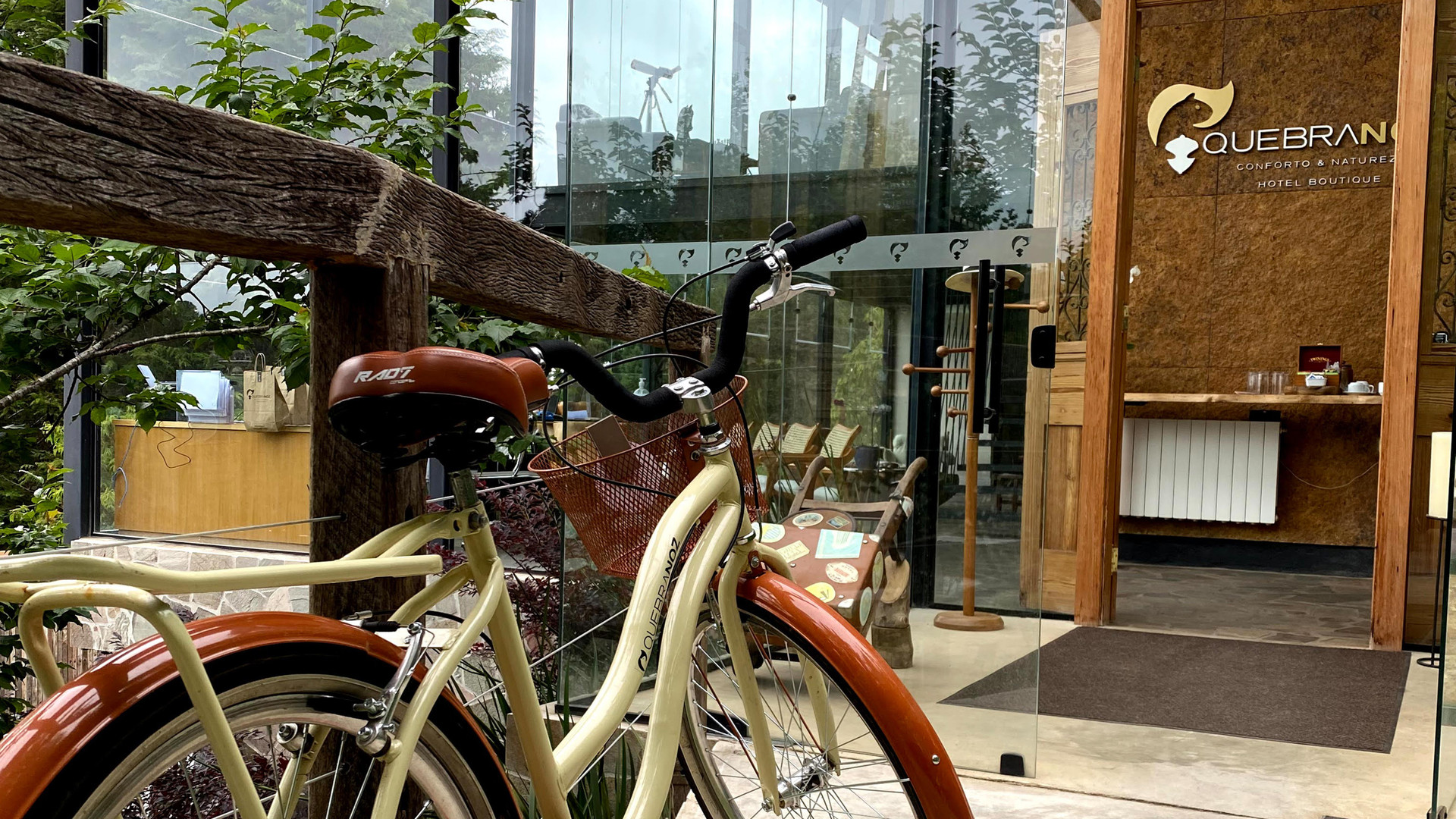 Vista Lobby Hotel Boutique Quebra-Noz Conforto e Natureza