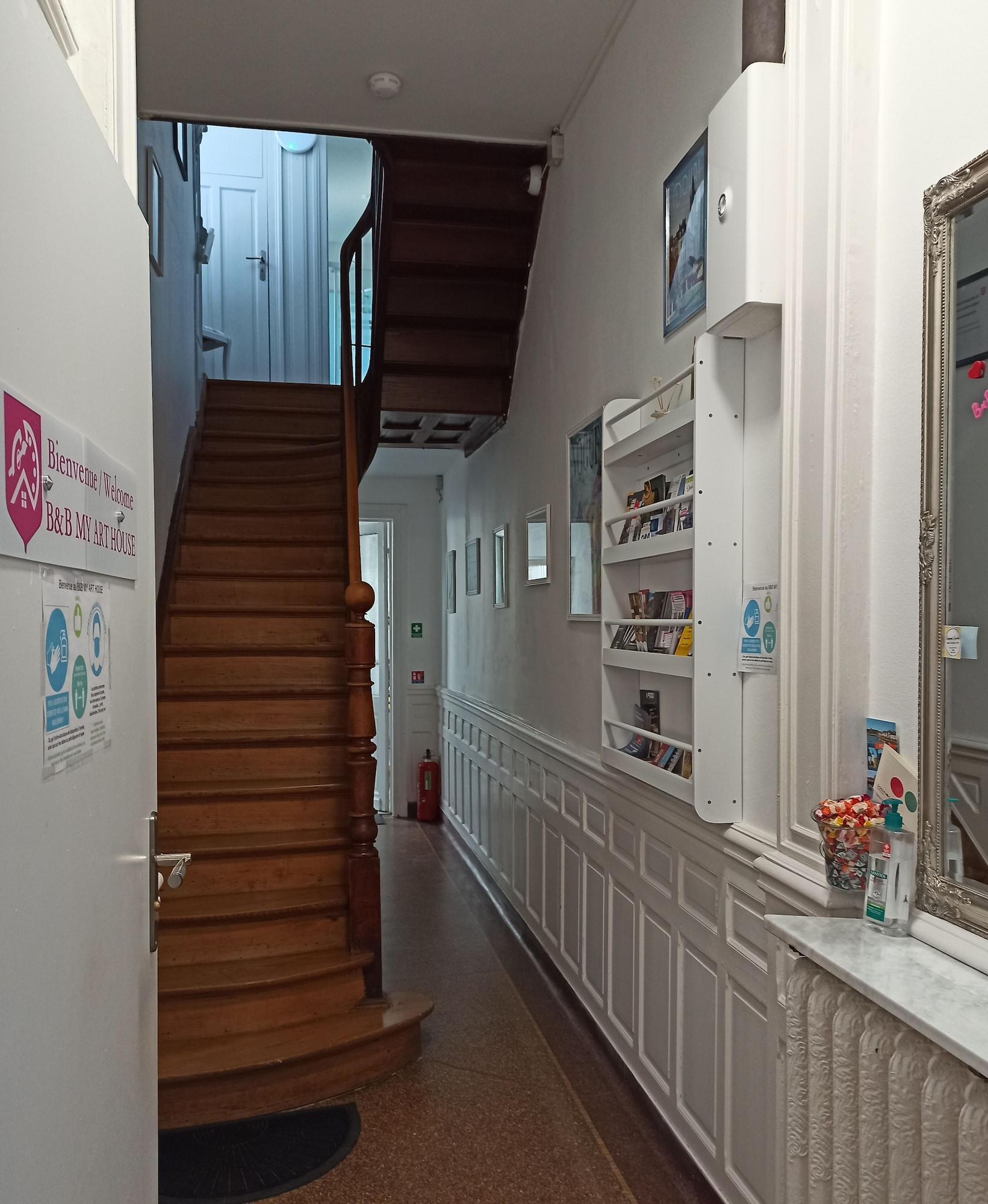 Vista Lobby B&B My Art House - Douai Centre