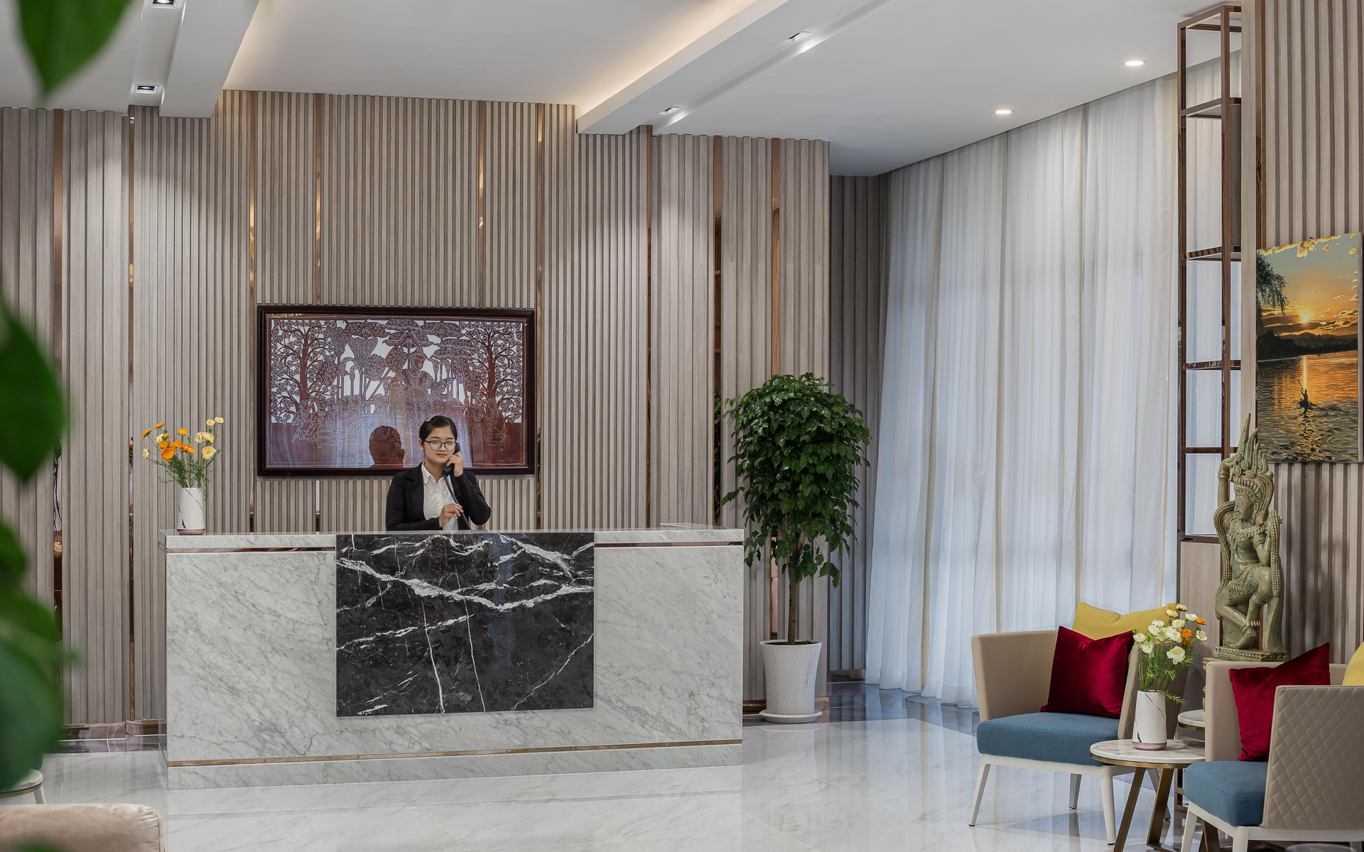 Vista Lobby Sensory Park Urban Hotel