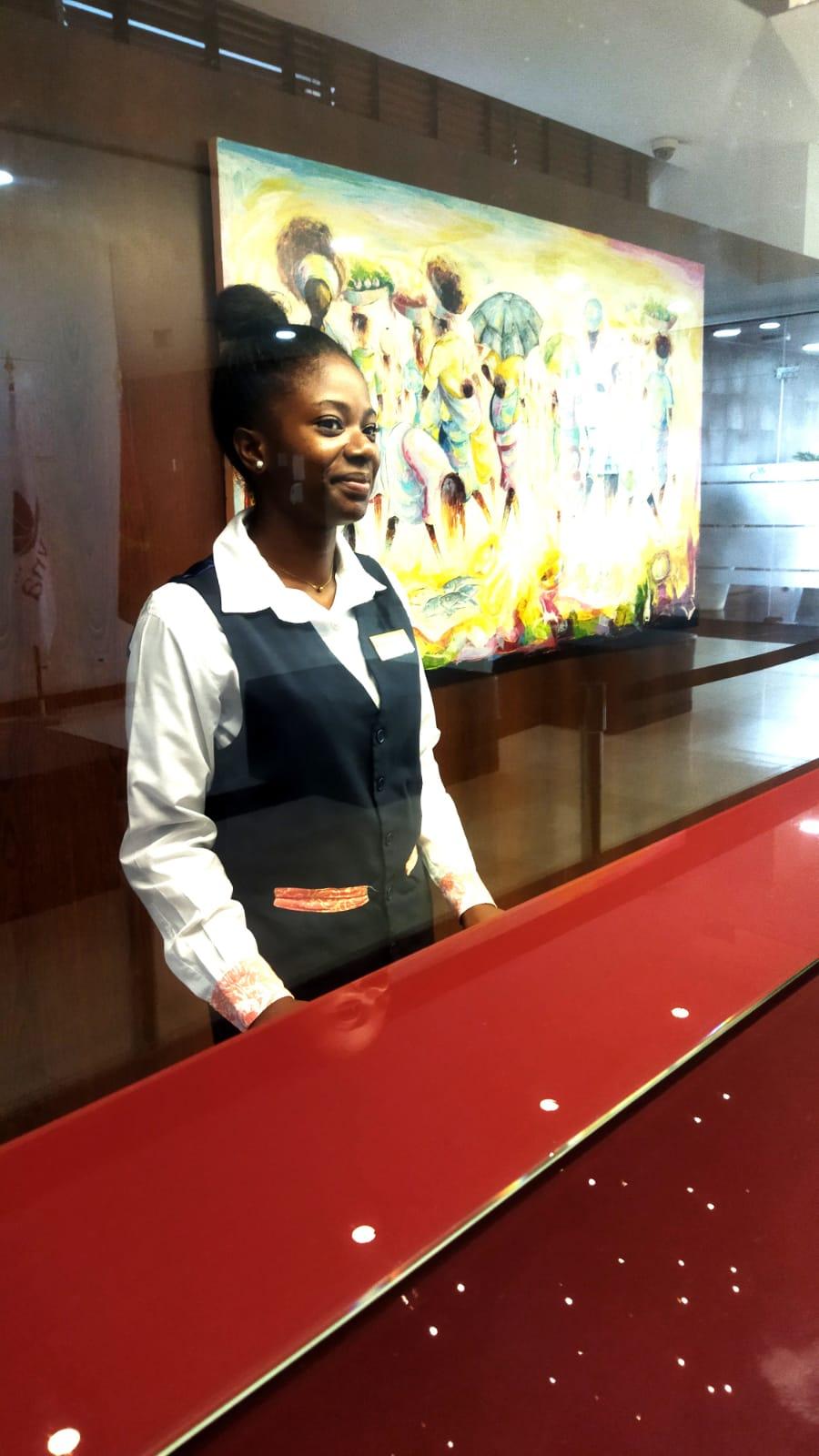 Vista Lobby Skyna Hotel Luanda