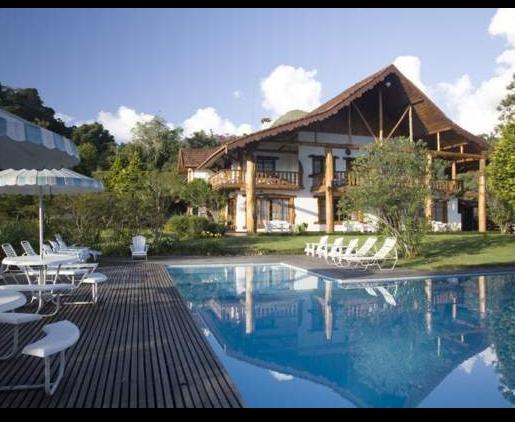 Vista Piscina Hotel e Fazenda Rosa dos Ventos