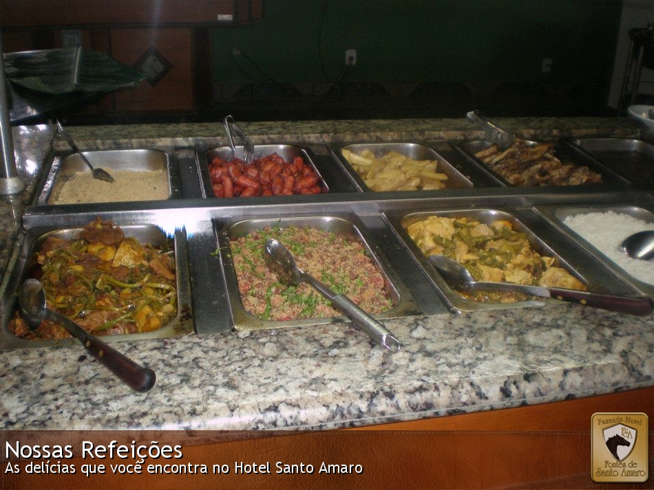 Restaurant Hotel Fazenda Fontes de Santo Amaro