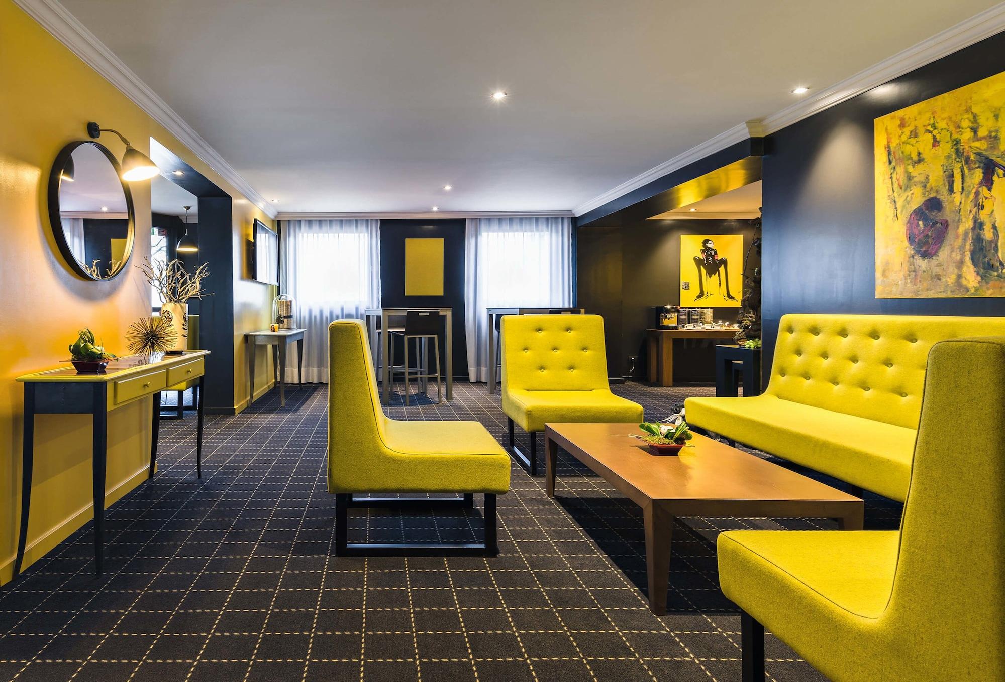 Vista Lobby Best Western Hotel Atrium Valence