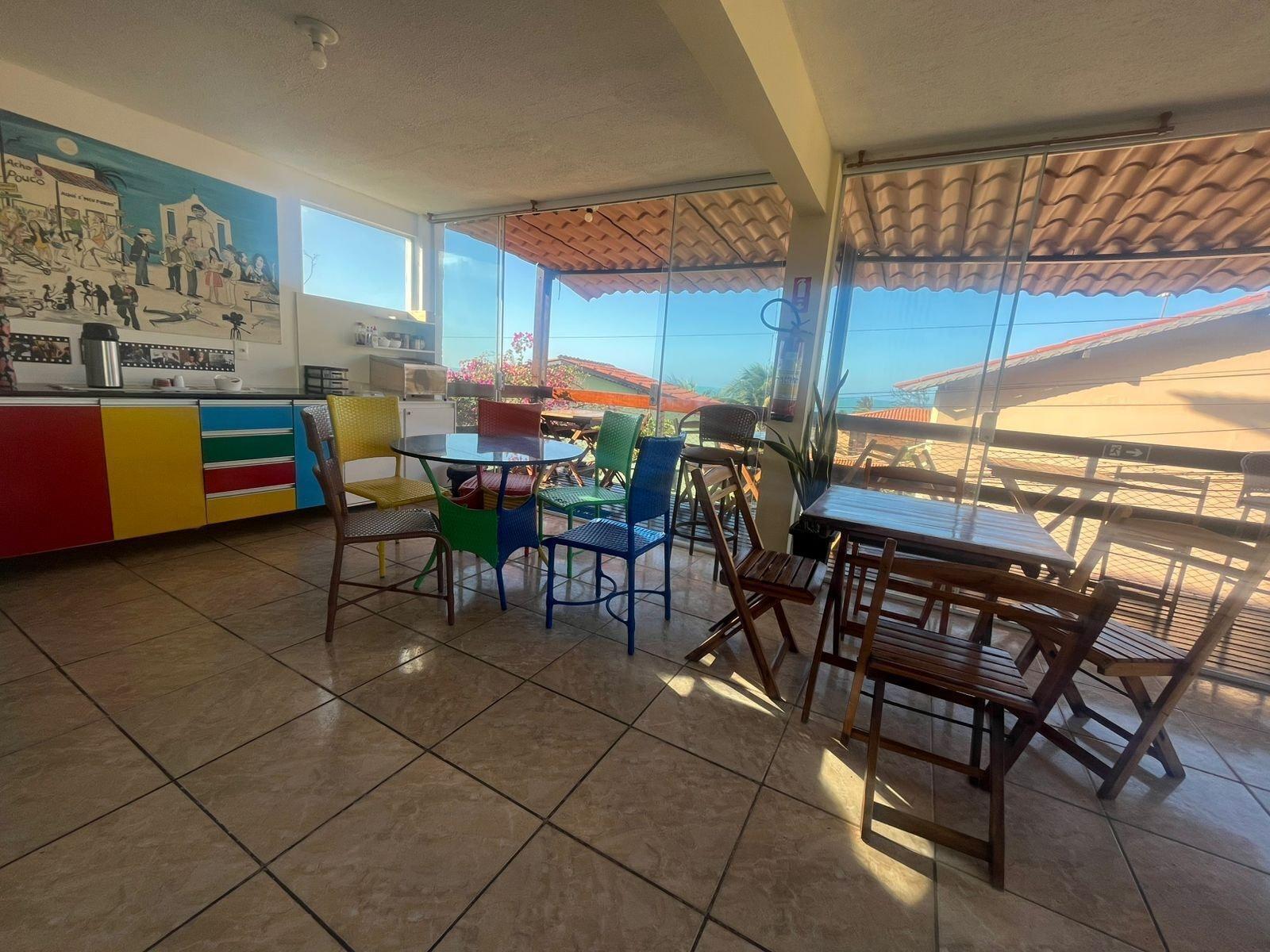 Vista Lobby Pousada Brisa da Canoa