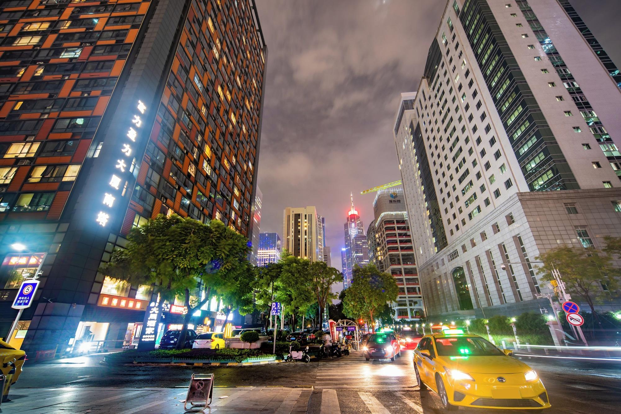 Vista Exterior Lavande International ApartHotel US Consulate General Guangzhou Zhujiang New Town Metro Branch - Free Shuttle Bus to Canton Fair Complex During Canton Fair Period & Free VPN Internet Access