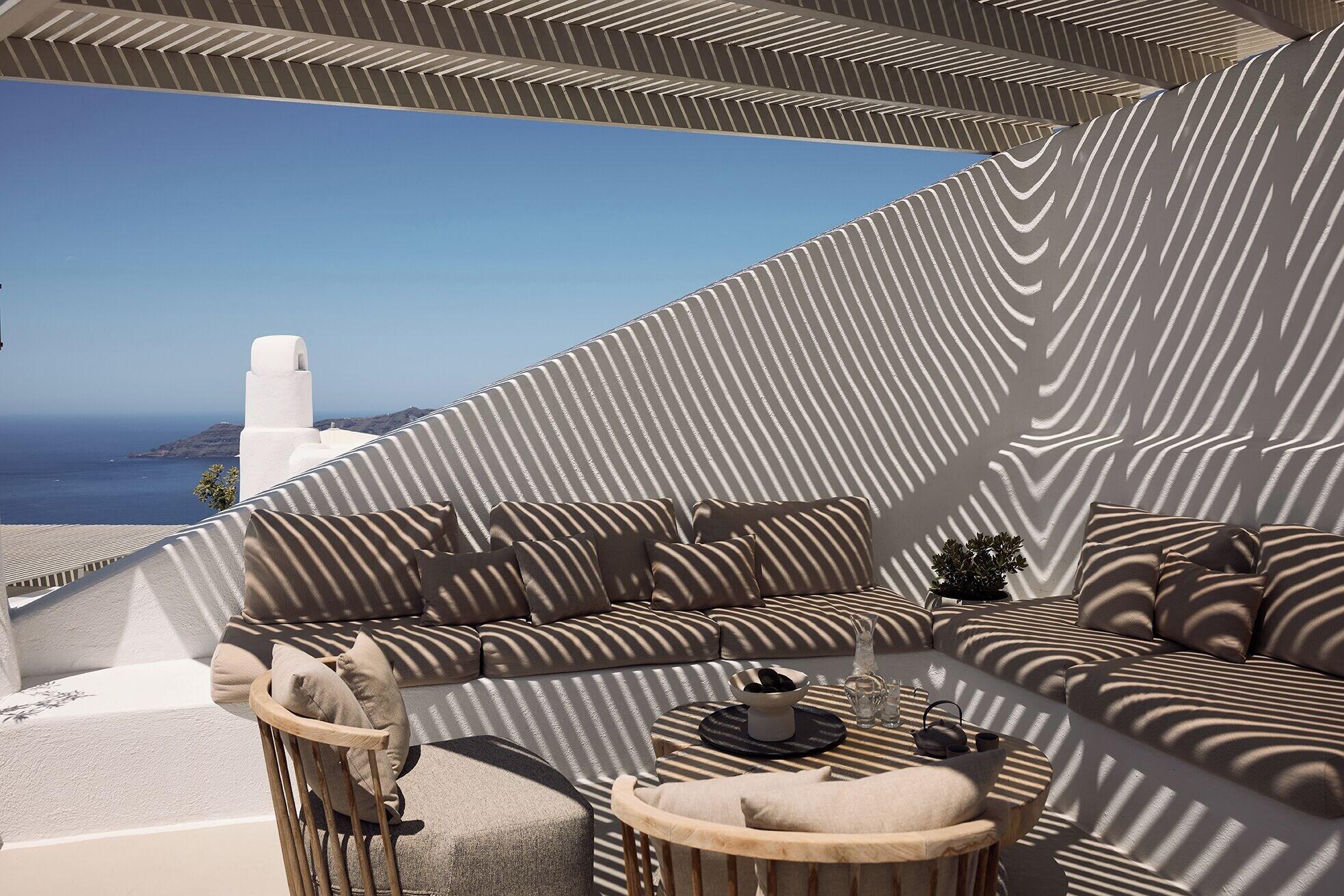 Vista Lobby Iconic Santorini by Sandglass