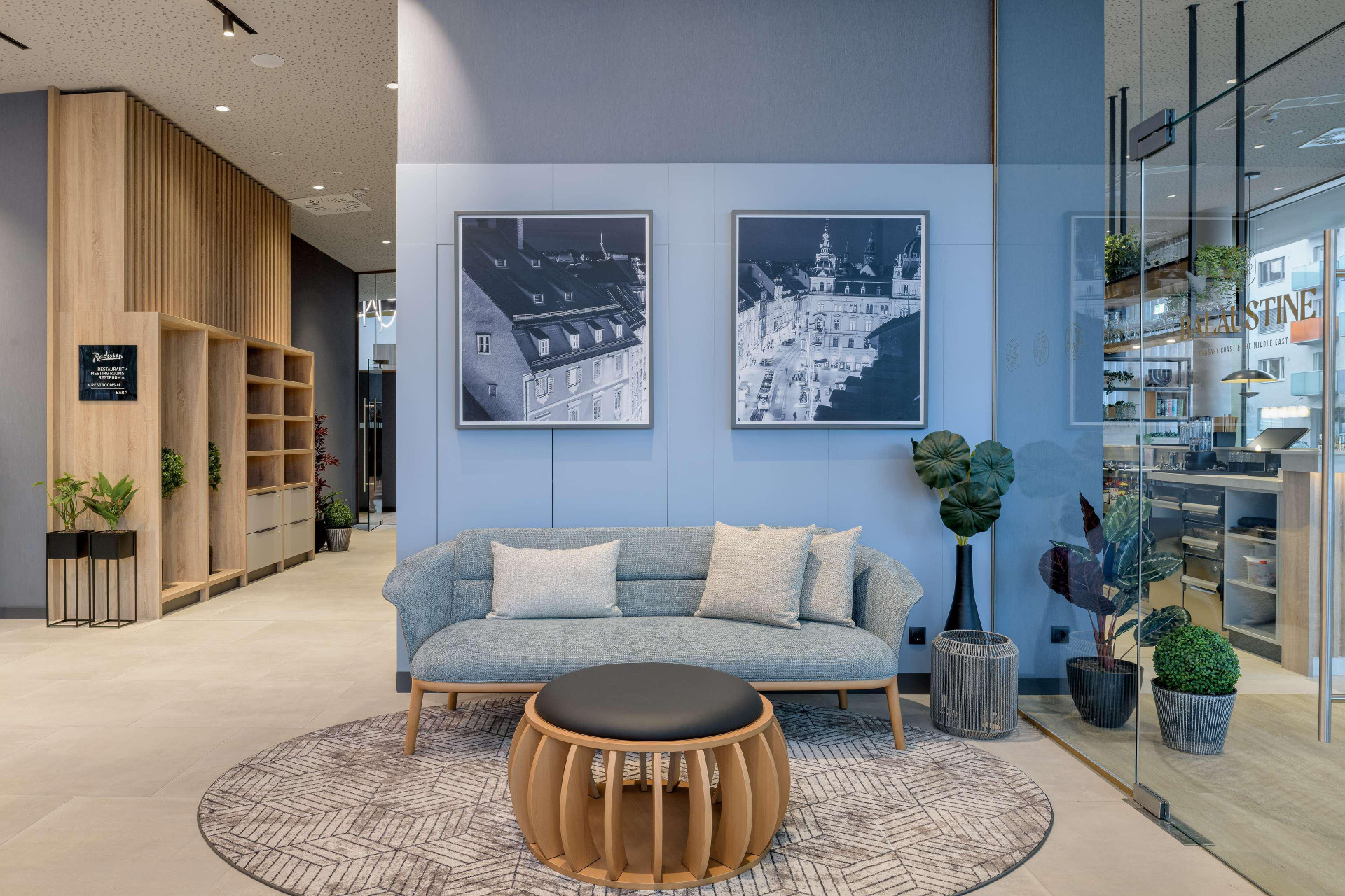 Vista Lobby Radisson Hotel Graz