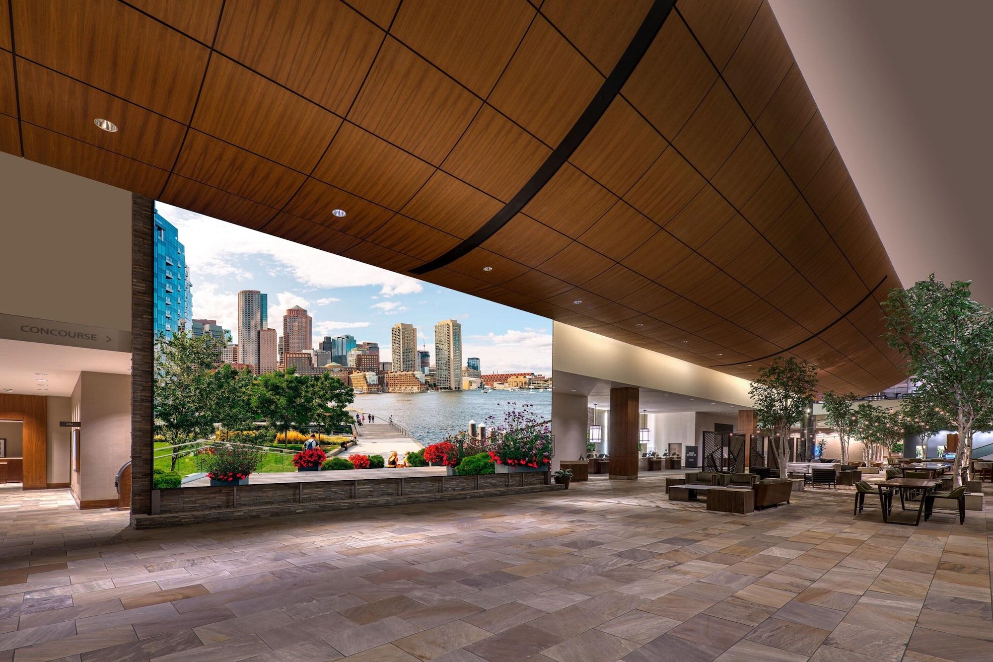 Vista Lobby The Westin Boston Seaport District