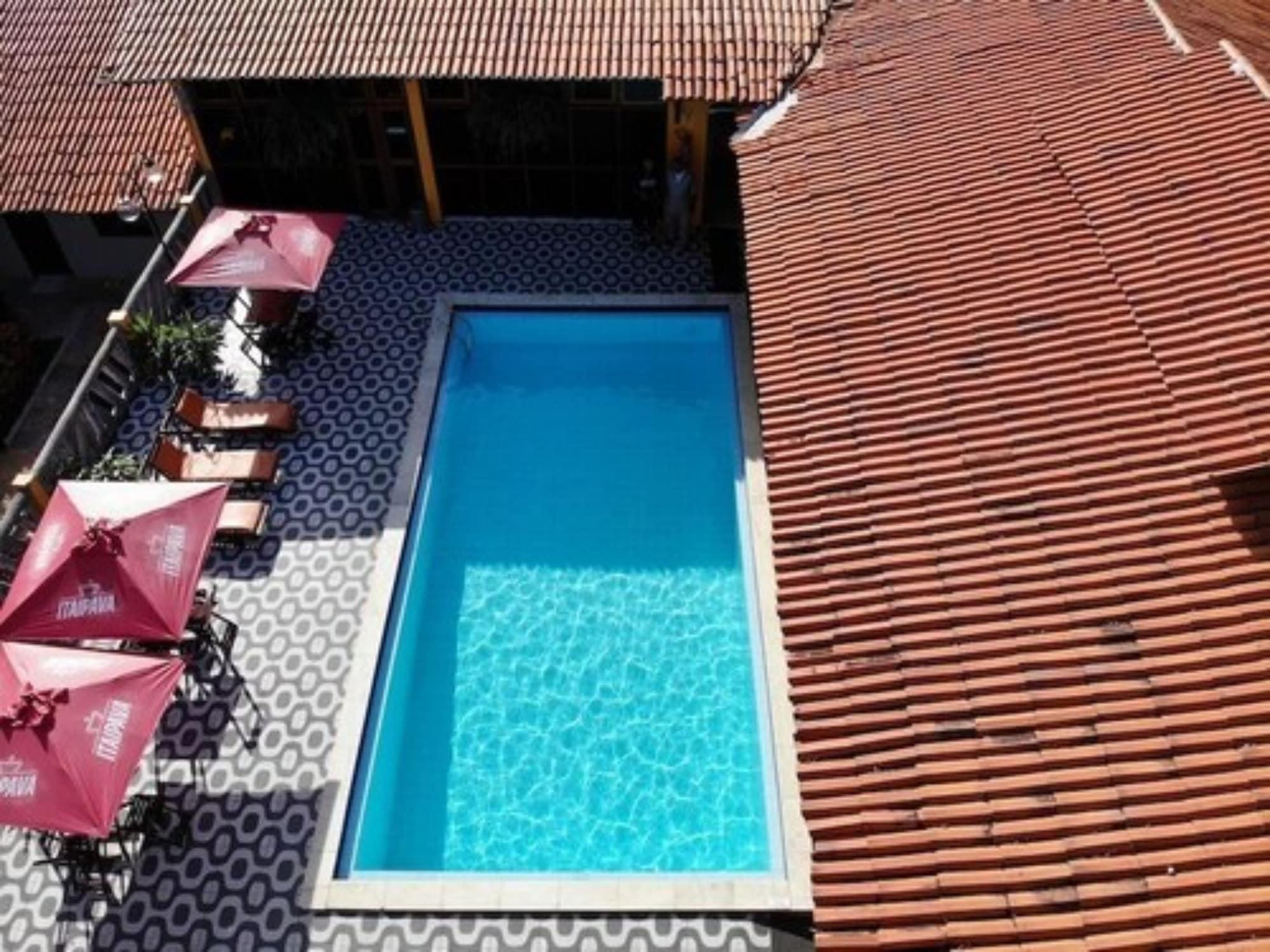 Vista Piscina Hotel Pousada dos Ventos